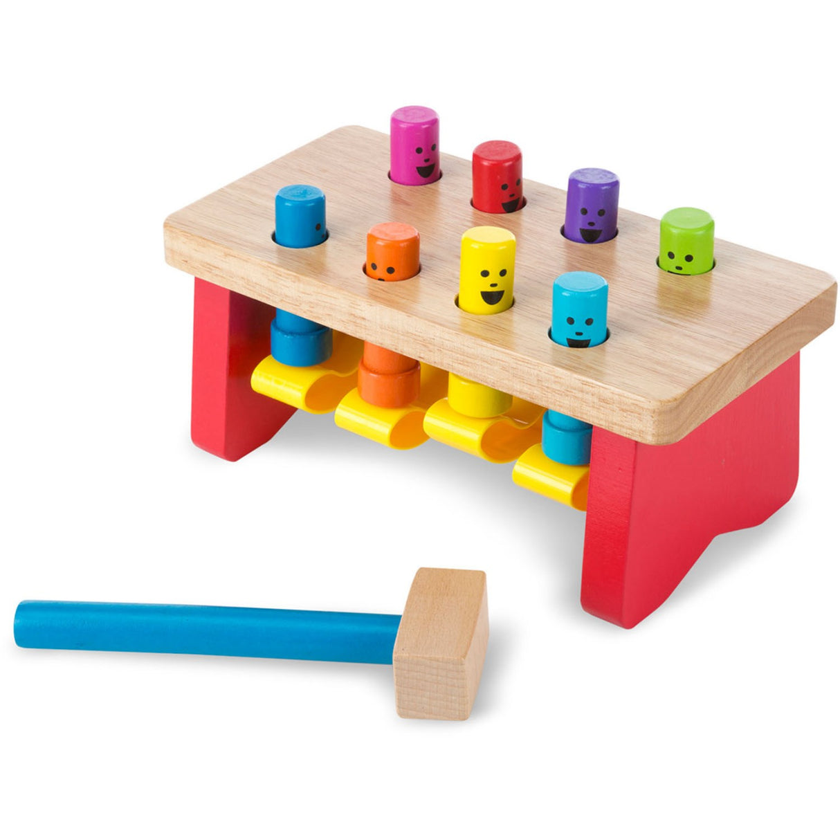 Melissa & Doug Multifarvet Hammerbænk Deluxe