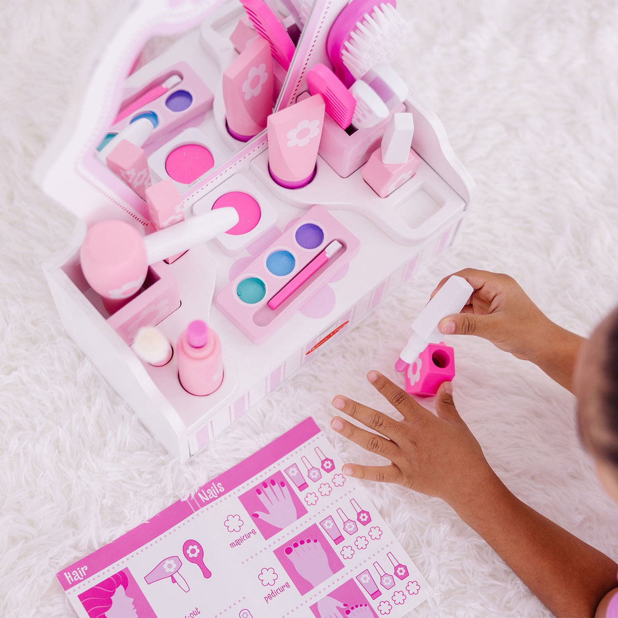 Melissa & Doug Multifarvet Leksak Vanity Play Set