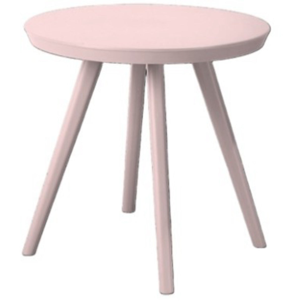 Oscar Kids Table Plastic Pastel Pink