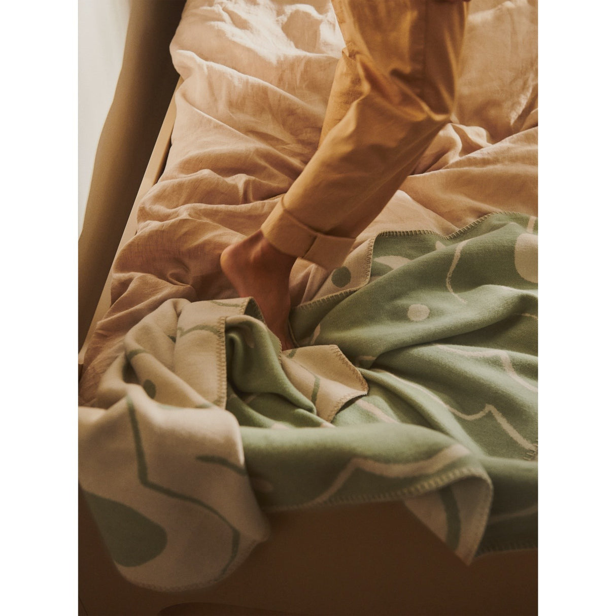 Ferm Living Tea Green/Parchment Skye Filt
