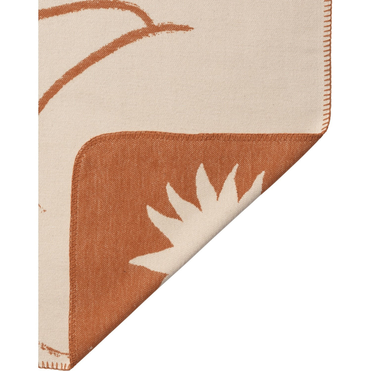 Ferm Living Sienna/Parchment Skye Filt