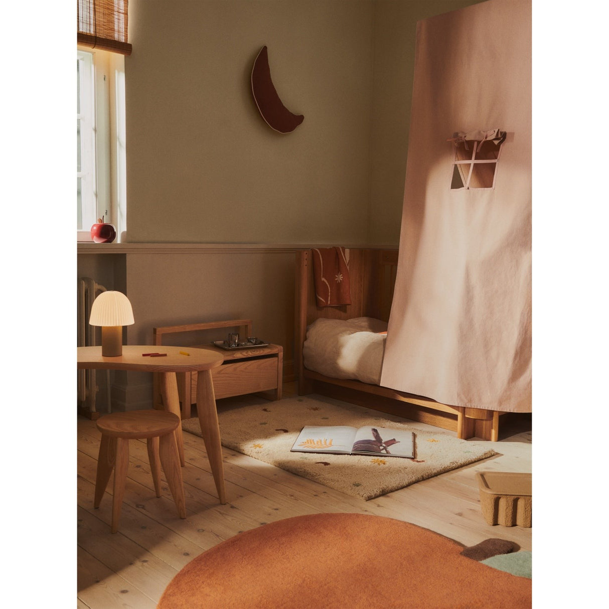 Ferm Living Parchment Skye Tufted Rug 80 X 120