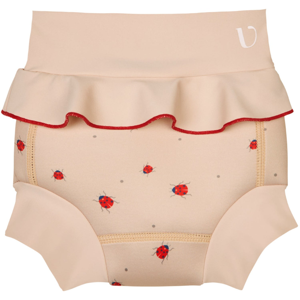 Vanilla COPENHAGEN Beige Ladybug Swim Byxor Neoprene