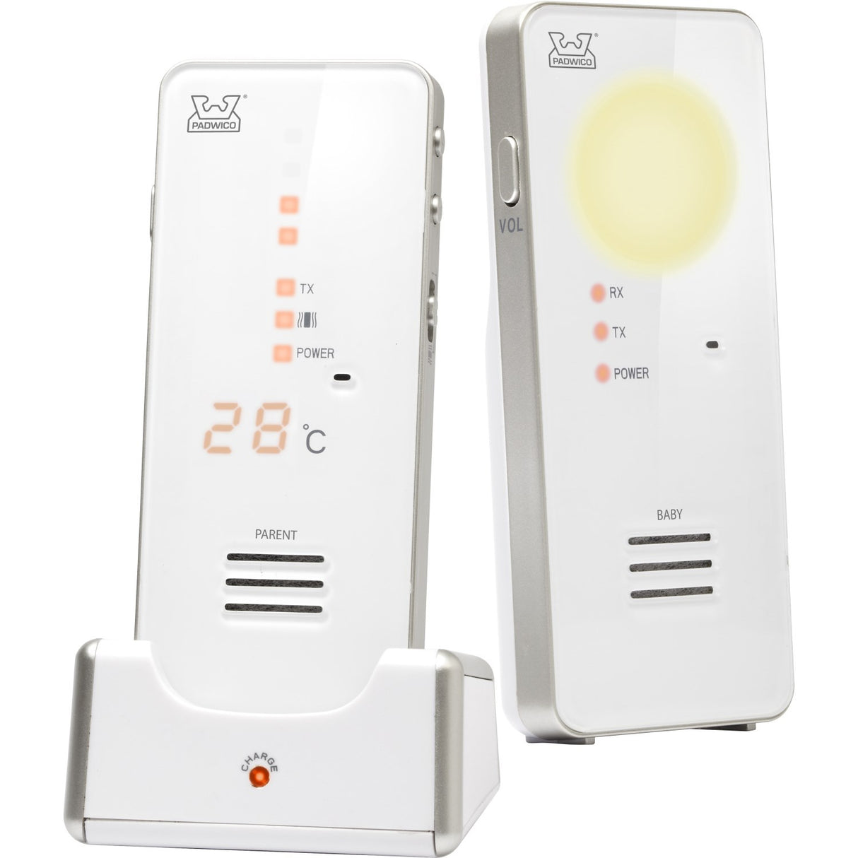 Padwico White 850 Halvhøj Radiation