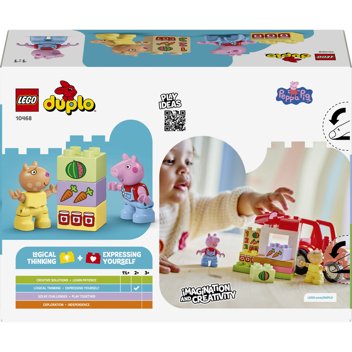 LEGO® DUPLO Gurli Gris Traktor Och Marked 10468