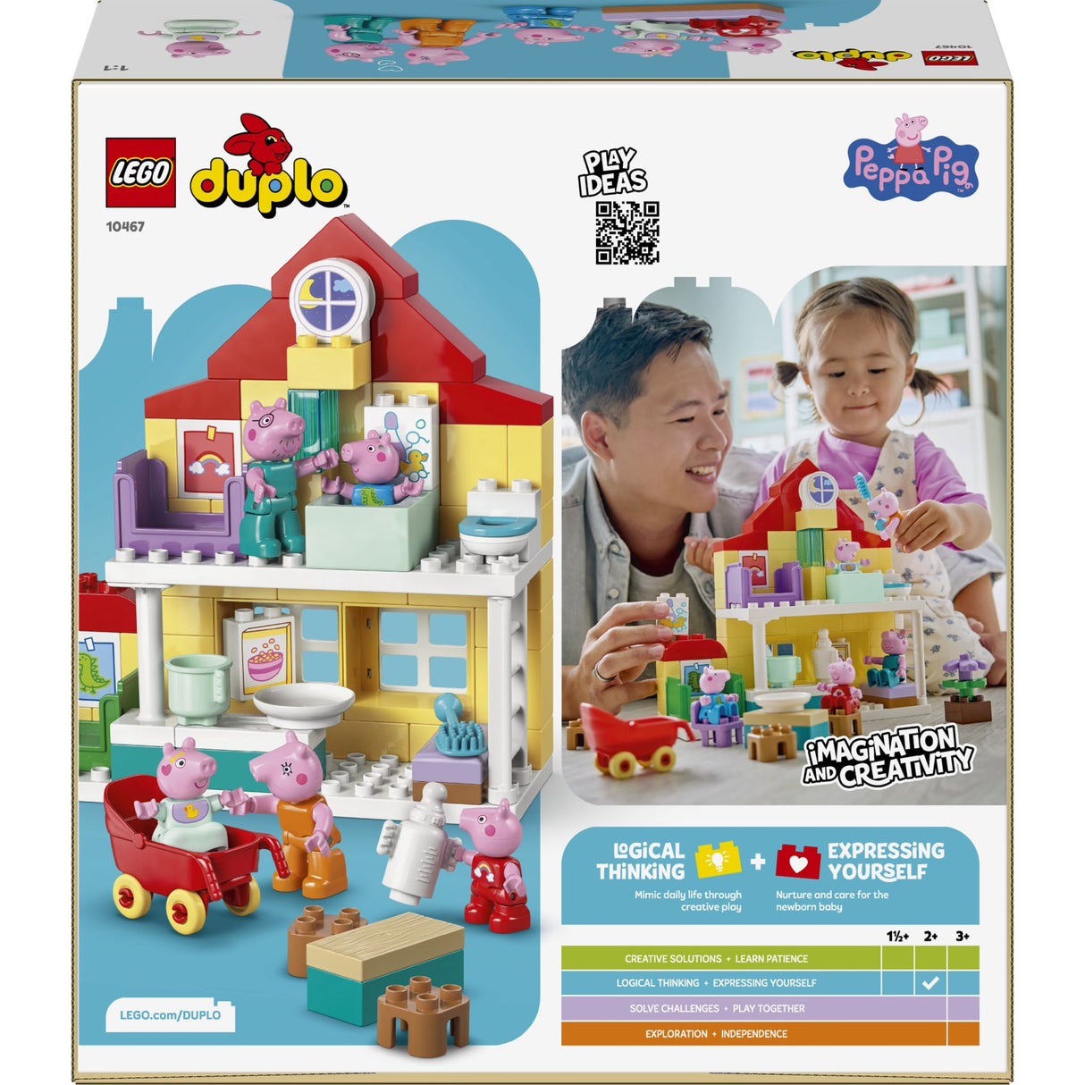 LEGO® DUPLO Gurli Gris Familiehus 10467