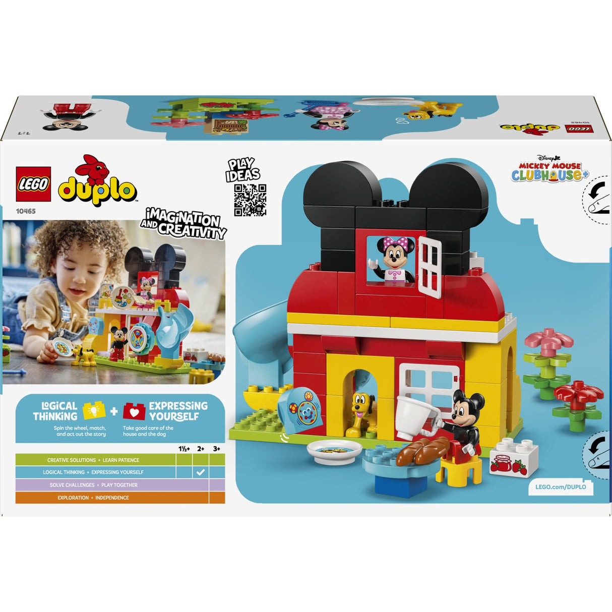 LEGO® DUPLO Disney TM Mickeys Klubhus Med Minnie Och Pluto 10465