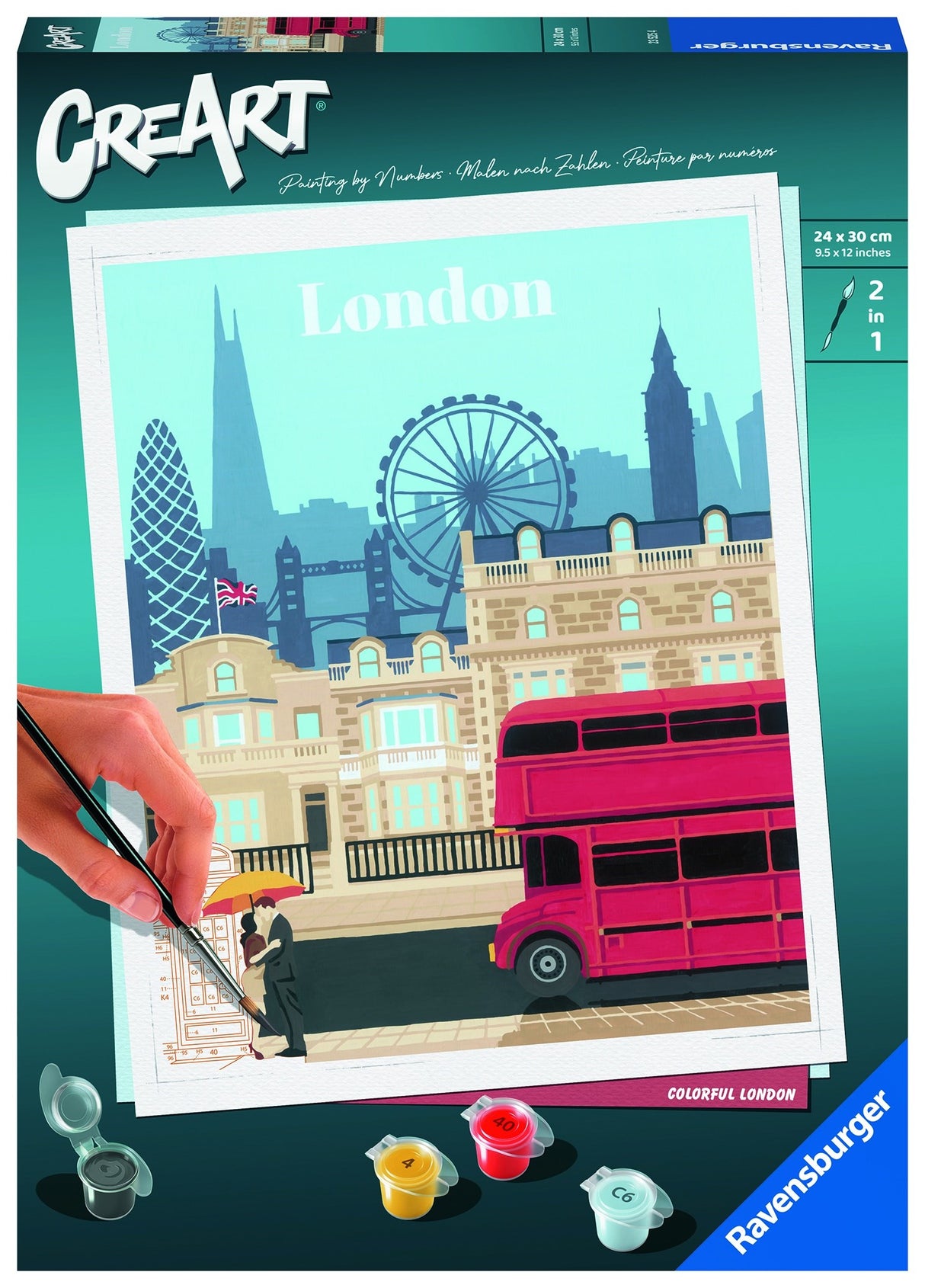 Ravensburger CreArt London Ad