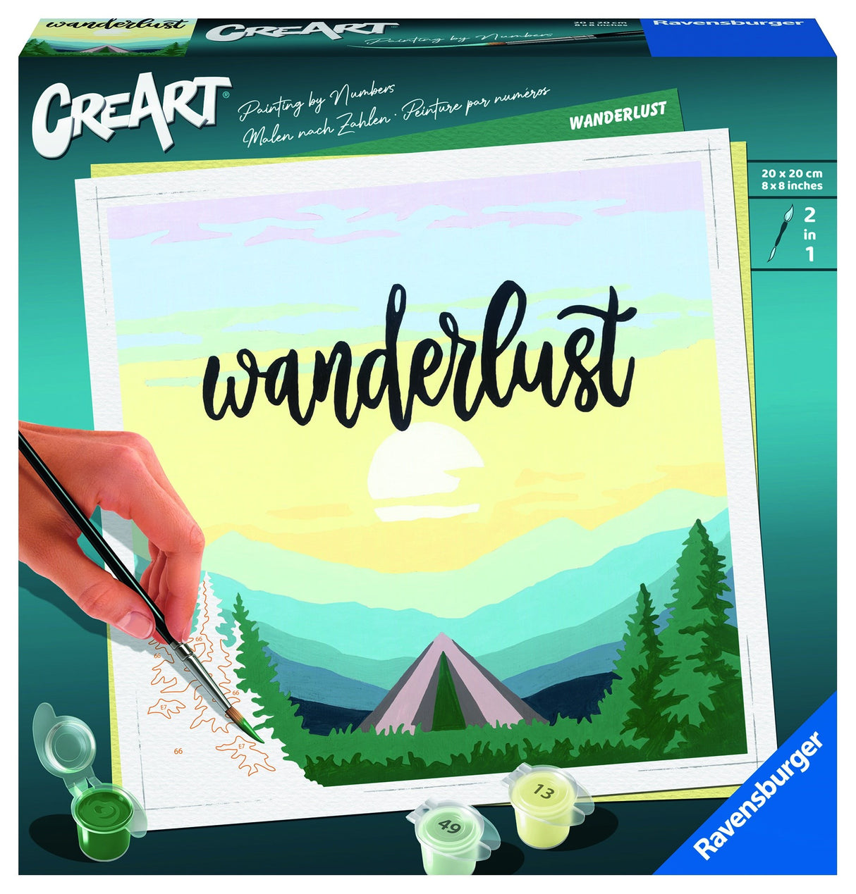 Ravensburger CreArt Wanderlust Ad
