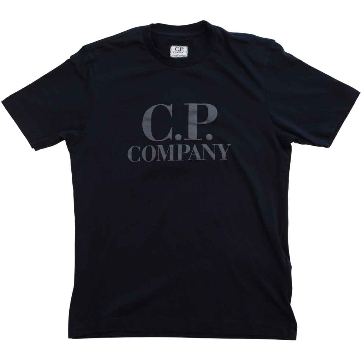 C.P. Company Total Eclipse Blue T-Shirt Kort Sleeve