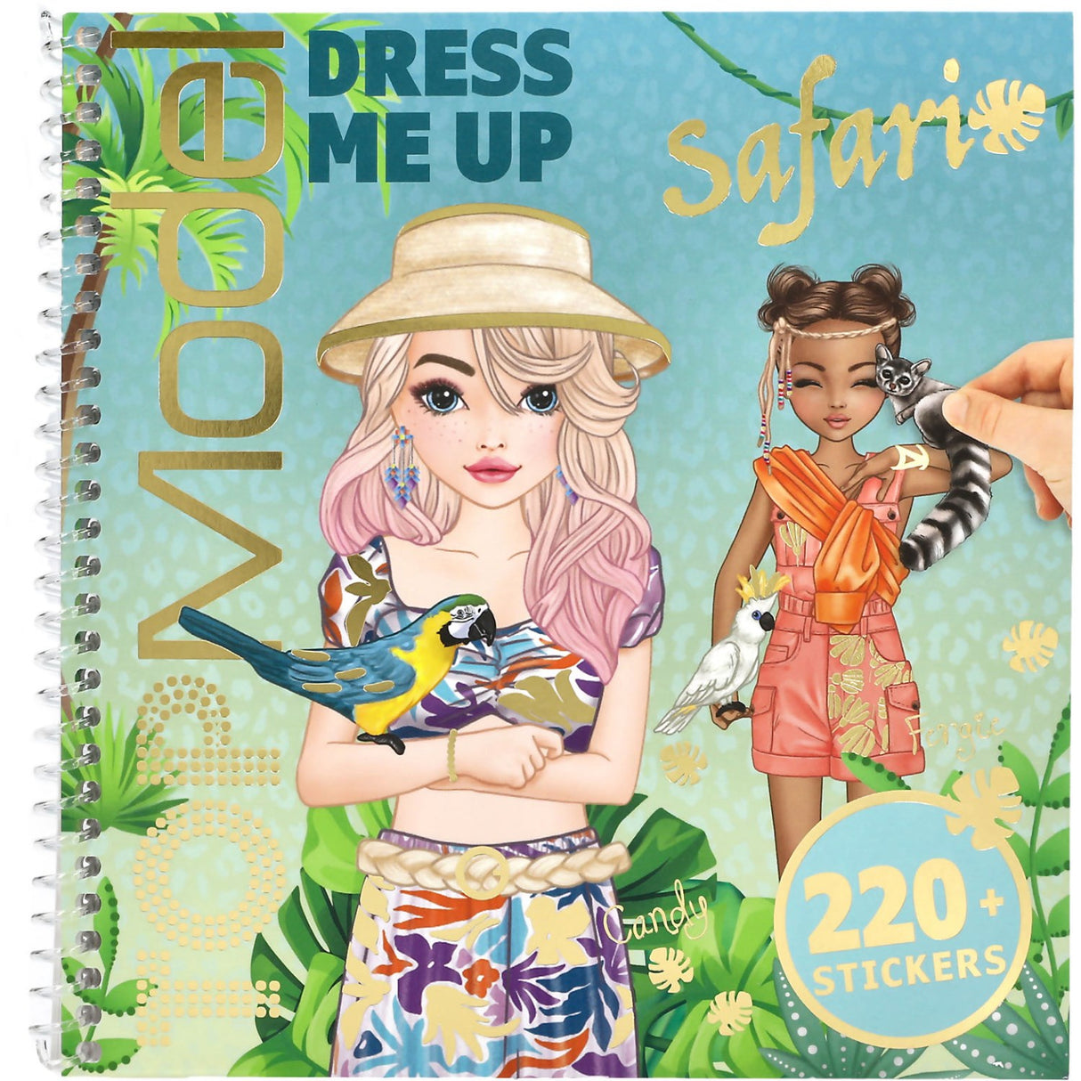 TOPModel Safari Klänning Me Up Stickerbook