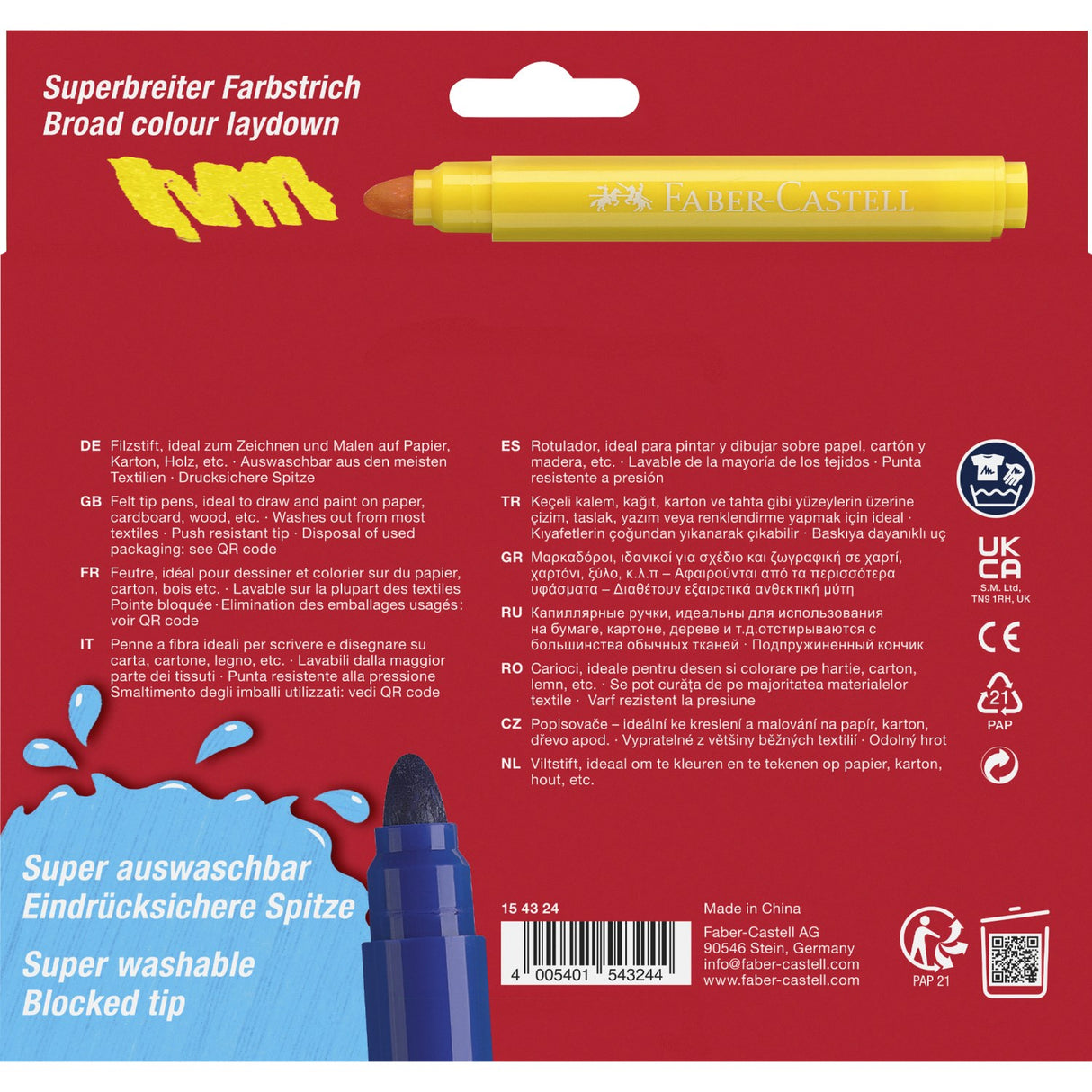 Faber-Castell Jumbo-markörer 24 stk