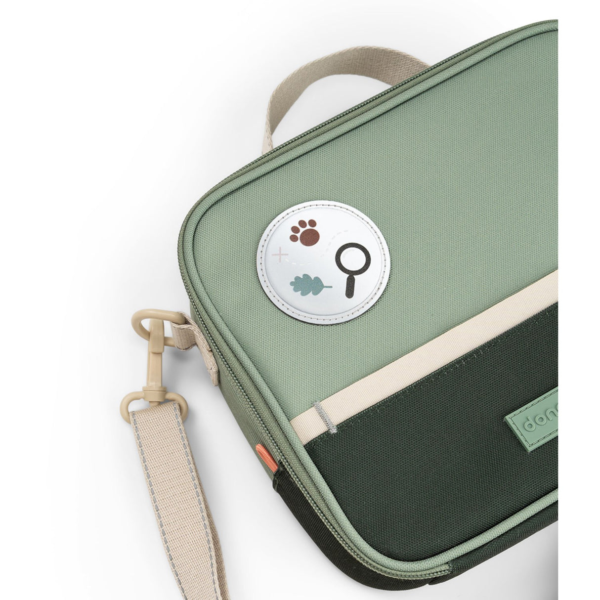 DonebyDeer Green Tiny Trails Insulated Lunch Väska