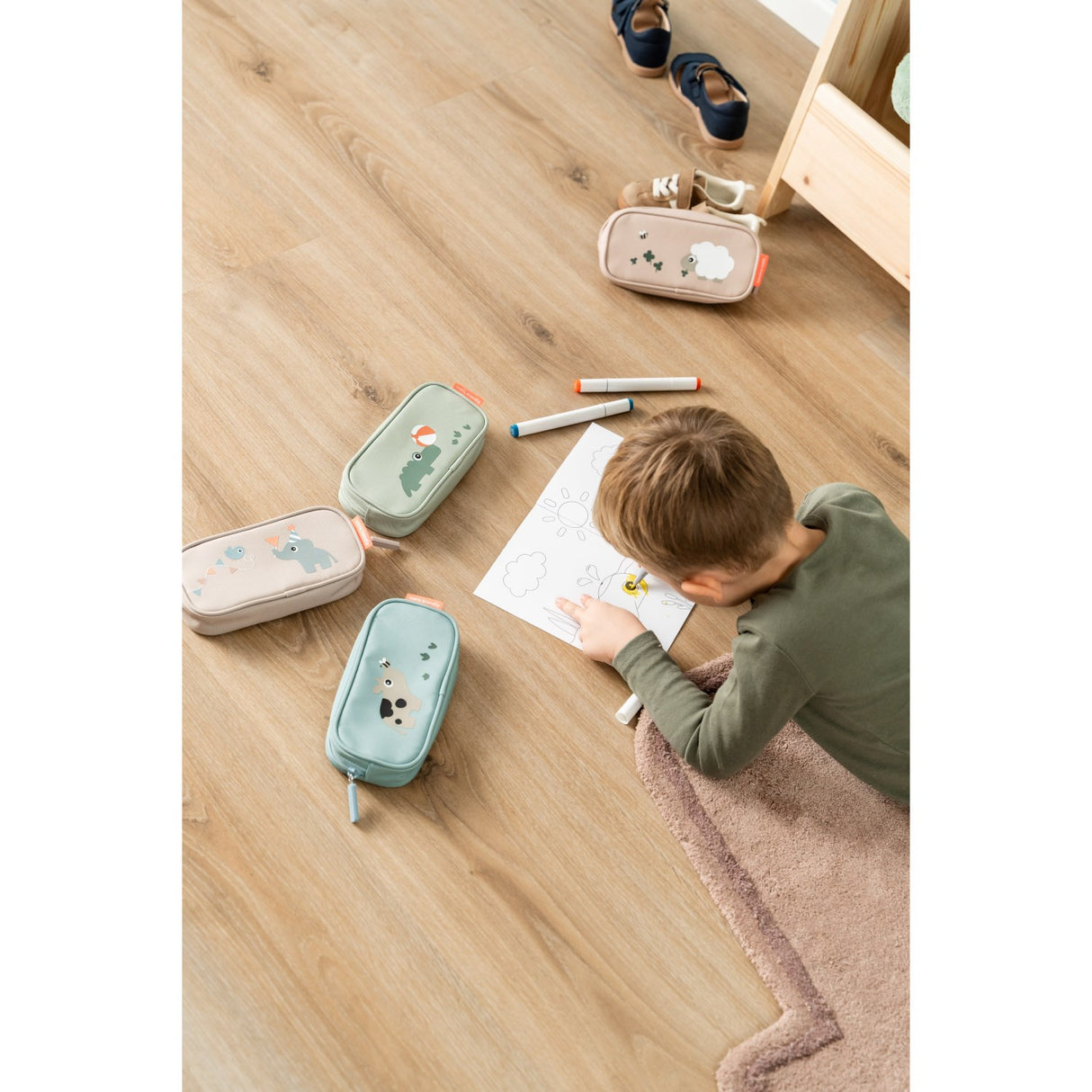 DonebyDeer Powder Tiny Farm Pencil Case