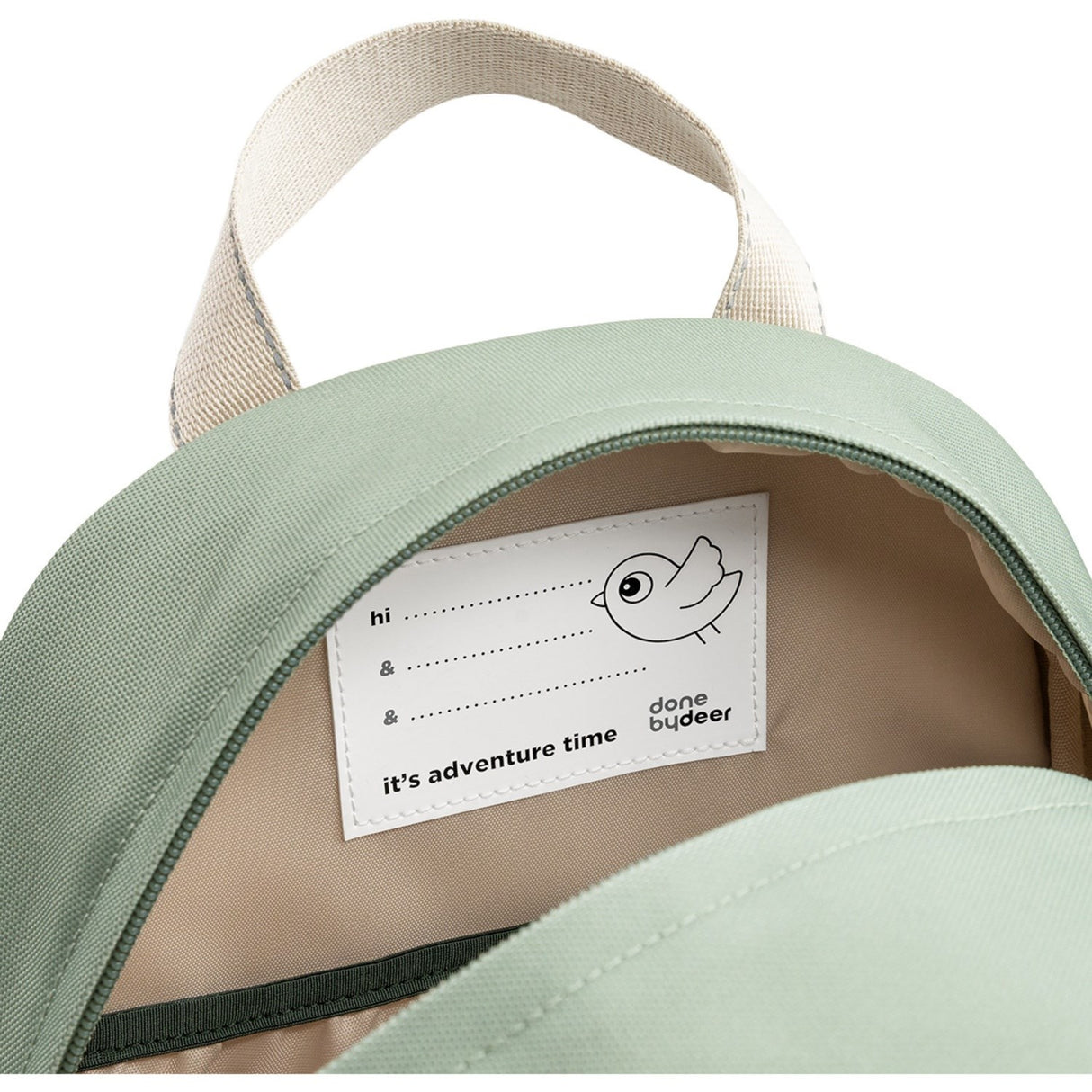 DonebyDeer Green Tiny Trails Junior Ryggsäck