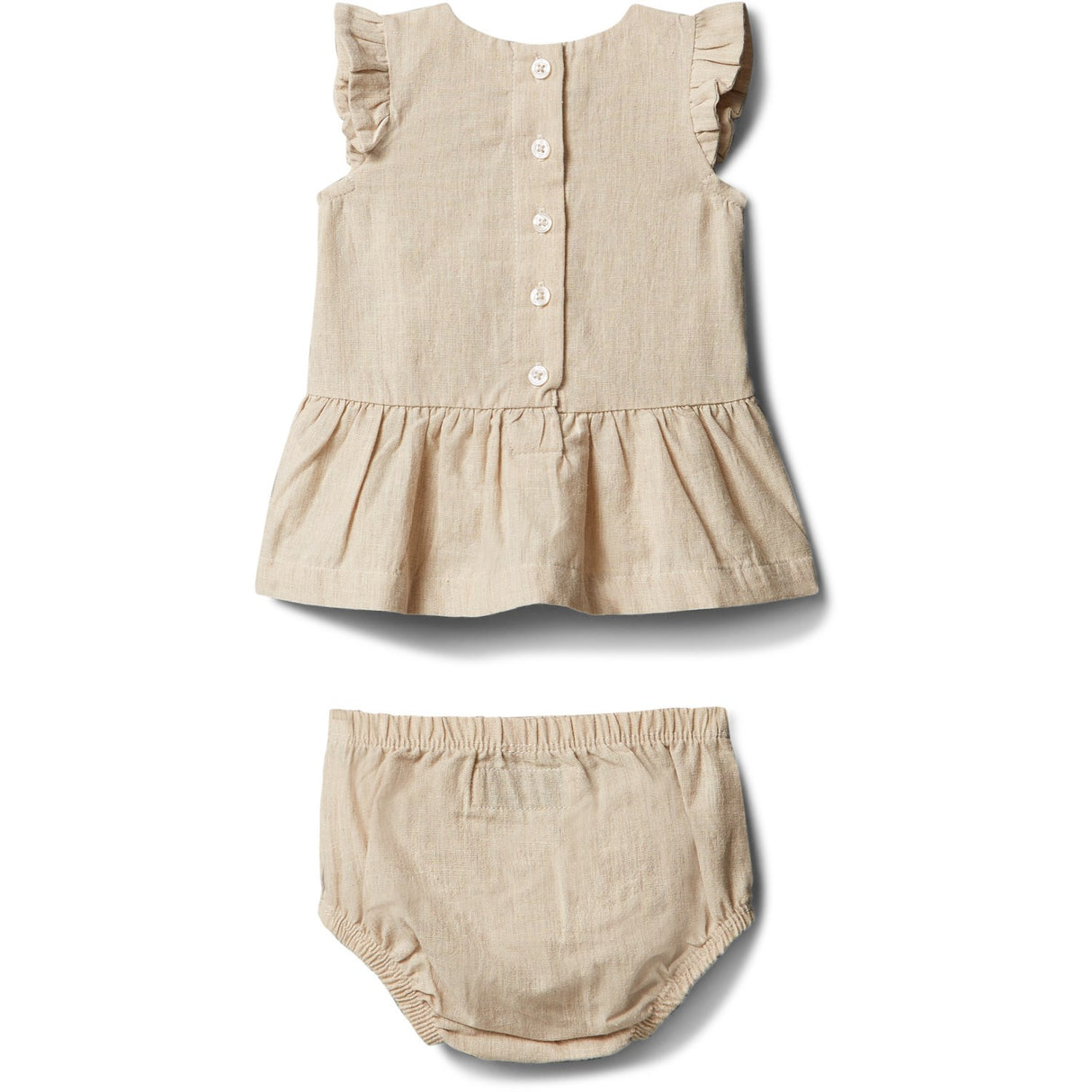 Calvin Klein Oatmeal Soft Woven Klänning