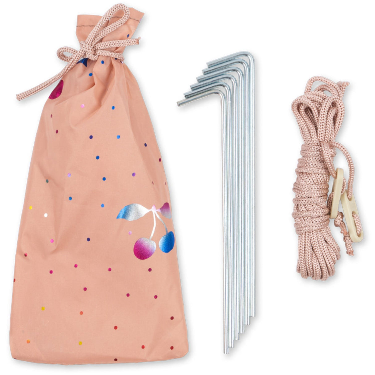 Konges Sløjd Ma Grande Fairy Cherry Mini Strand Tält Pop Up Uv 50+ Lace