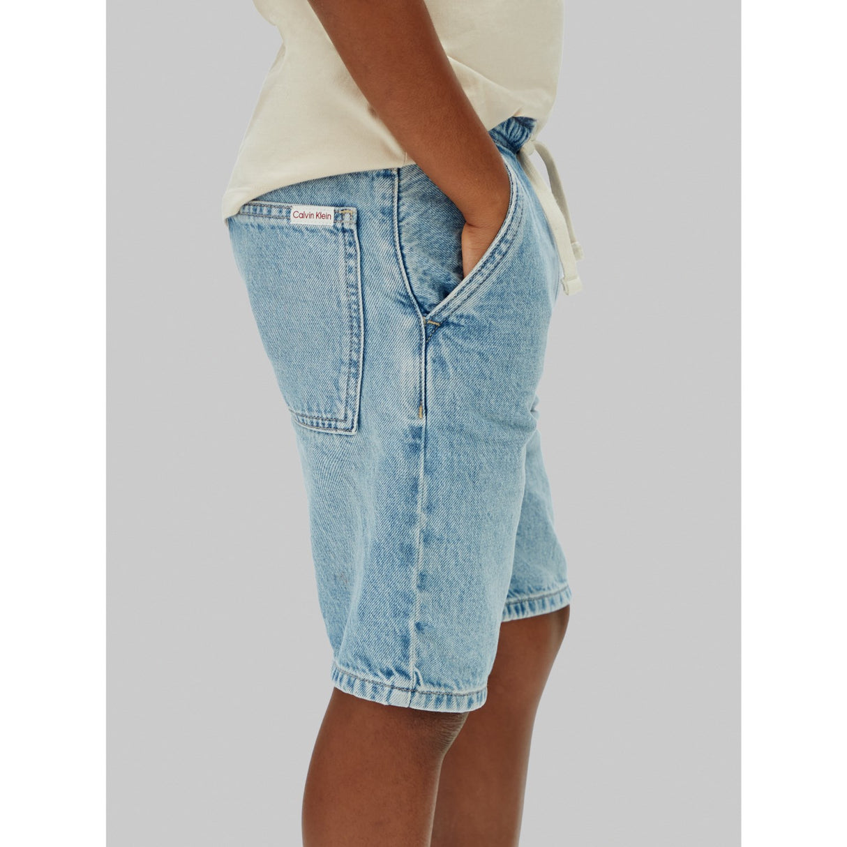 Calvin Klein Dante Wash Skater Denim Kort Dante Wash