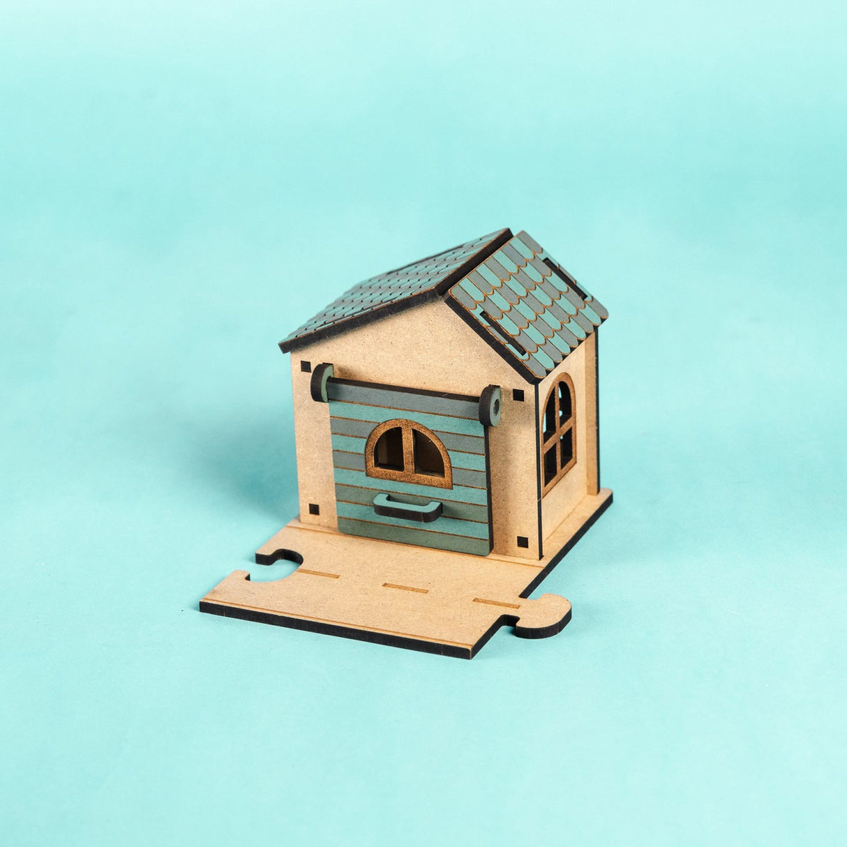 Crateit Town Wooden Leksak Crossroad Cottage
