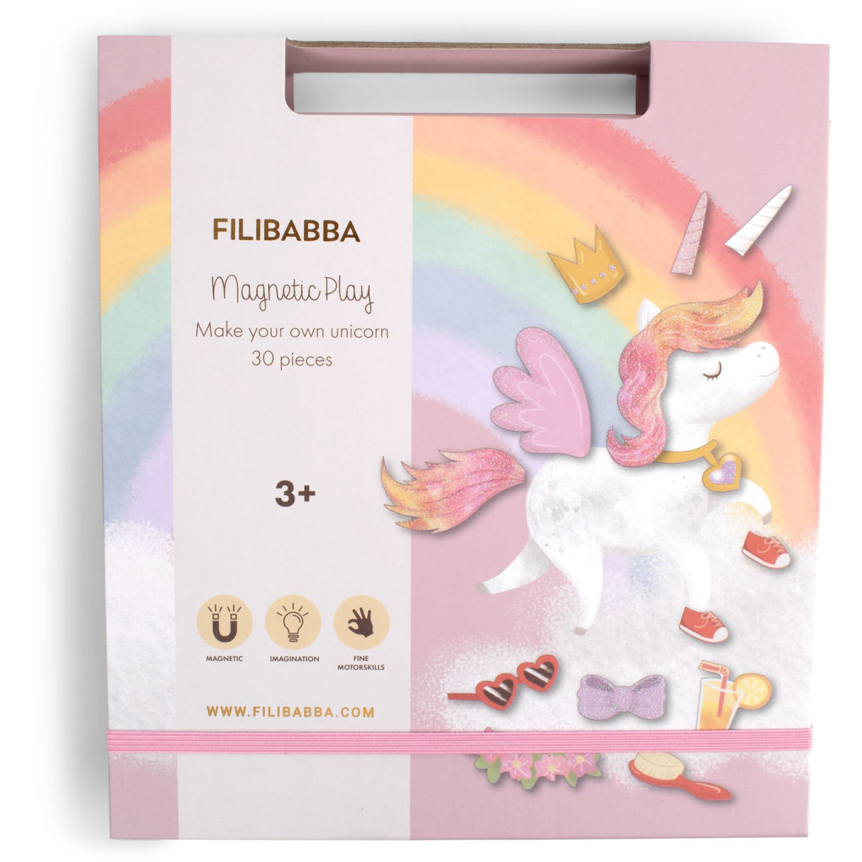 FILIBABBA Magnetisk Leg Skab Din Egen Enhjørning