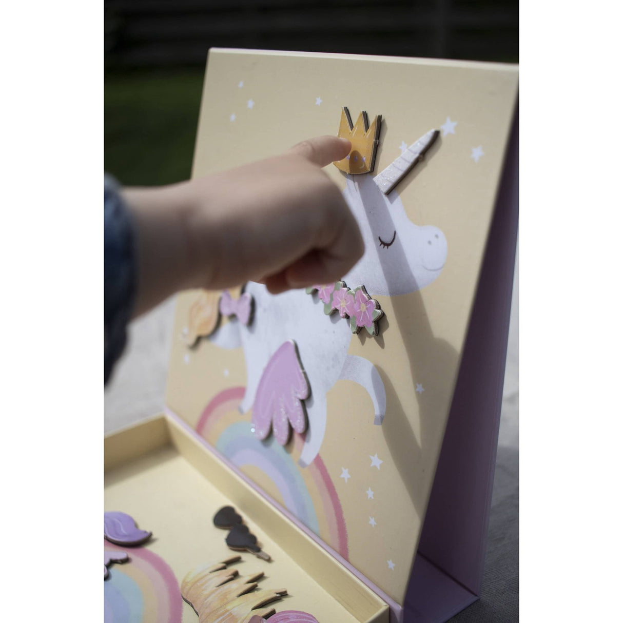 FILIBABBA Magnetisk Leg Skab Din Egen Enhjørning