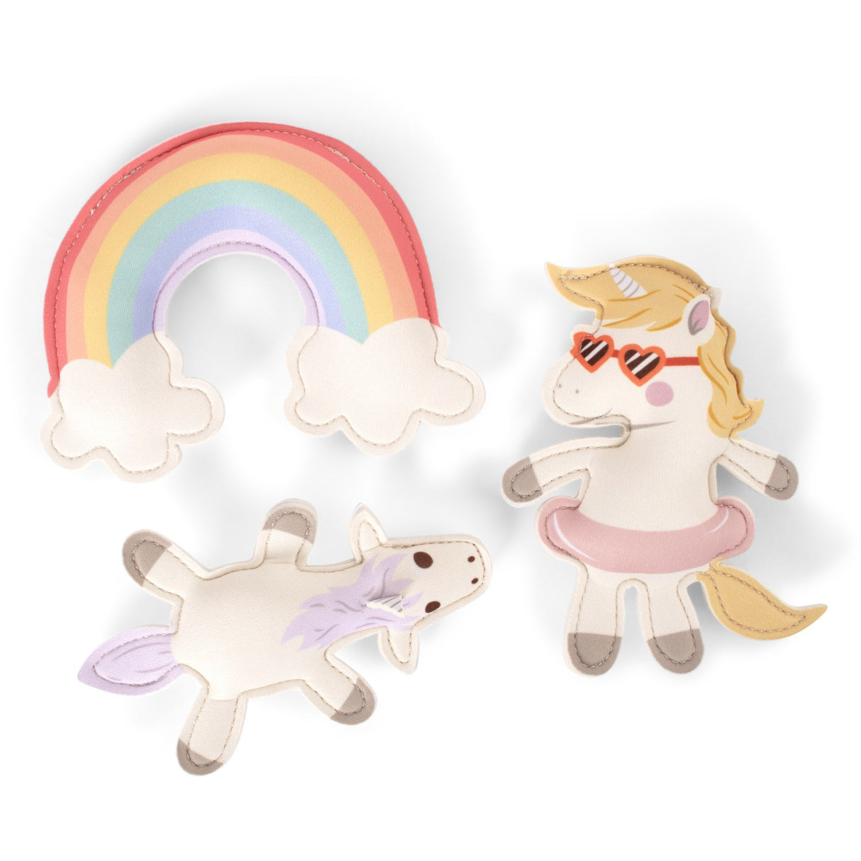 FILIBABBA Unicorns Neopren Badleksaker