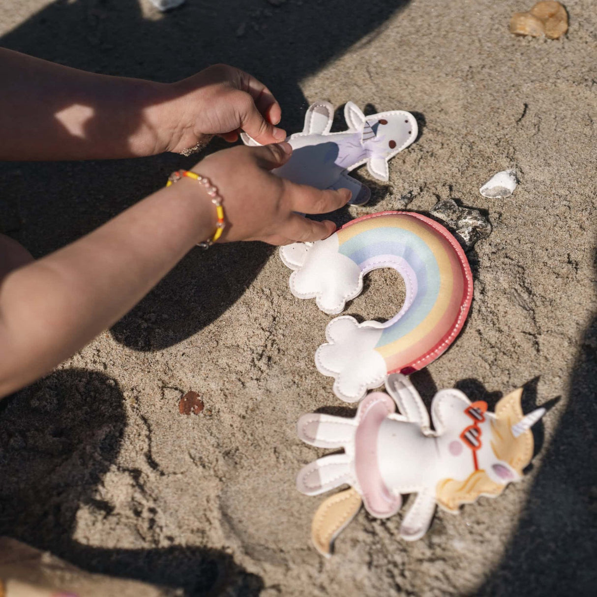 FILIBABBA Unicorns Neopren Badleksaker