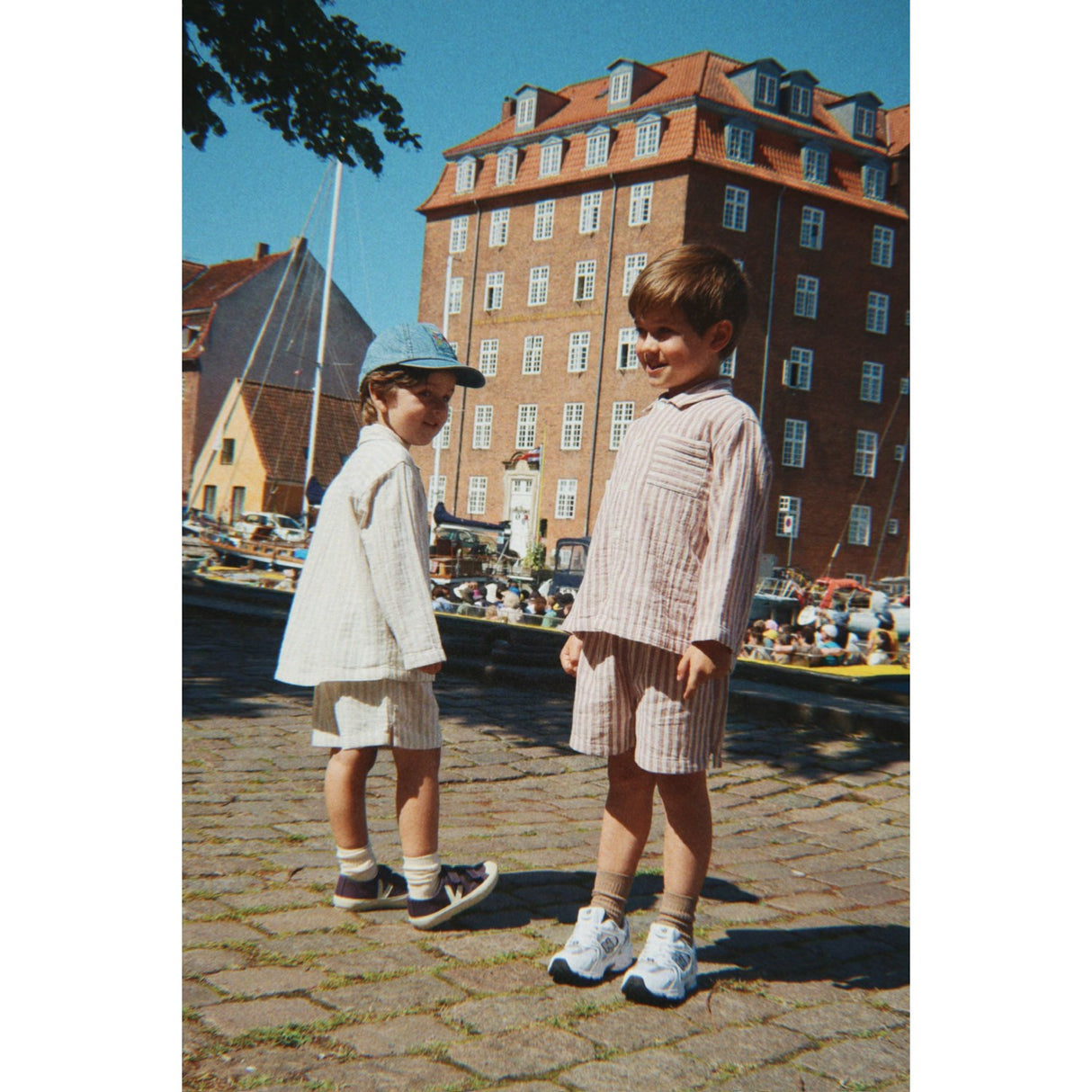 Konges Sløjd Red Stripe Ely Skjorta Gots