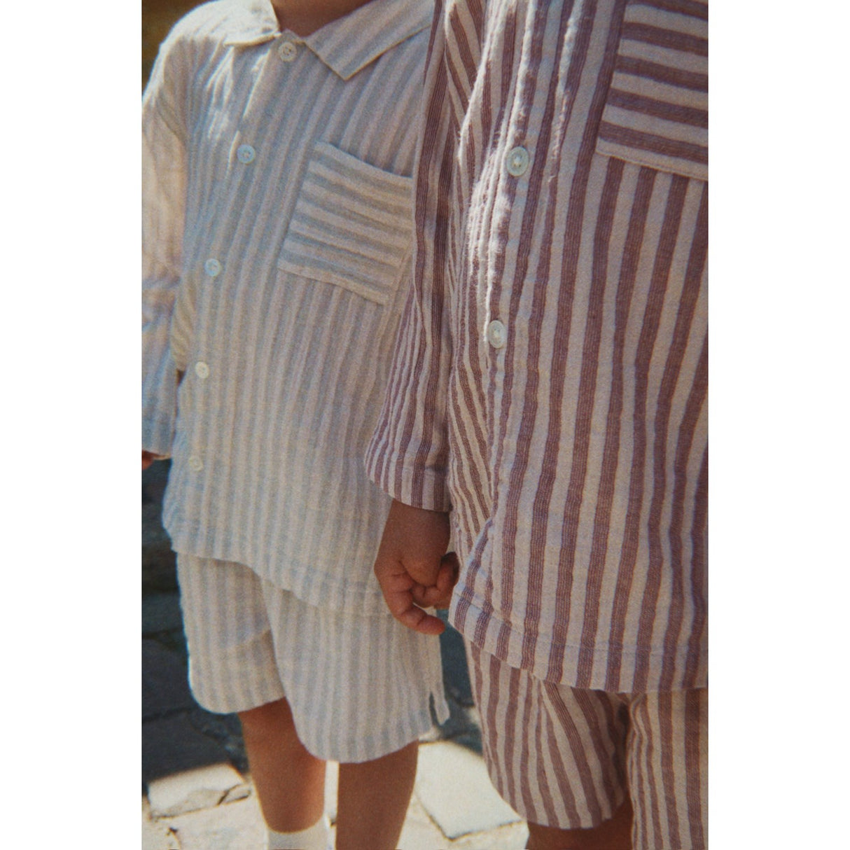Konges Sløjd Red Stripe Ely Shorts Gots