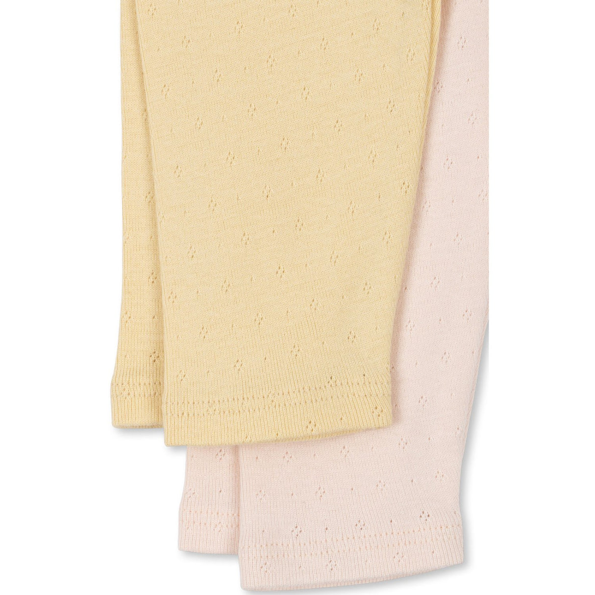 Konges Sløjd Banana Crepe/Creole Pink Fanga Perla 2 Pack Byxor Ocs
