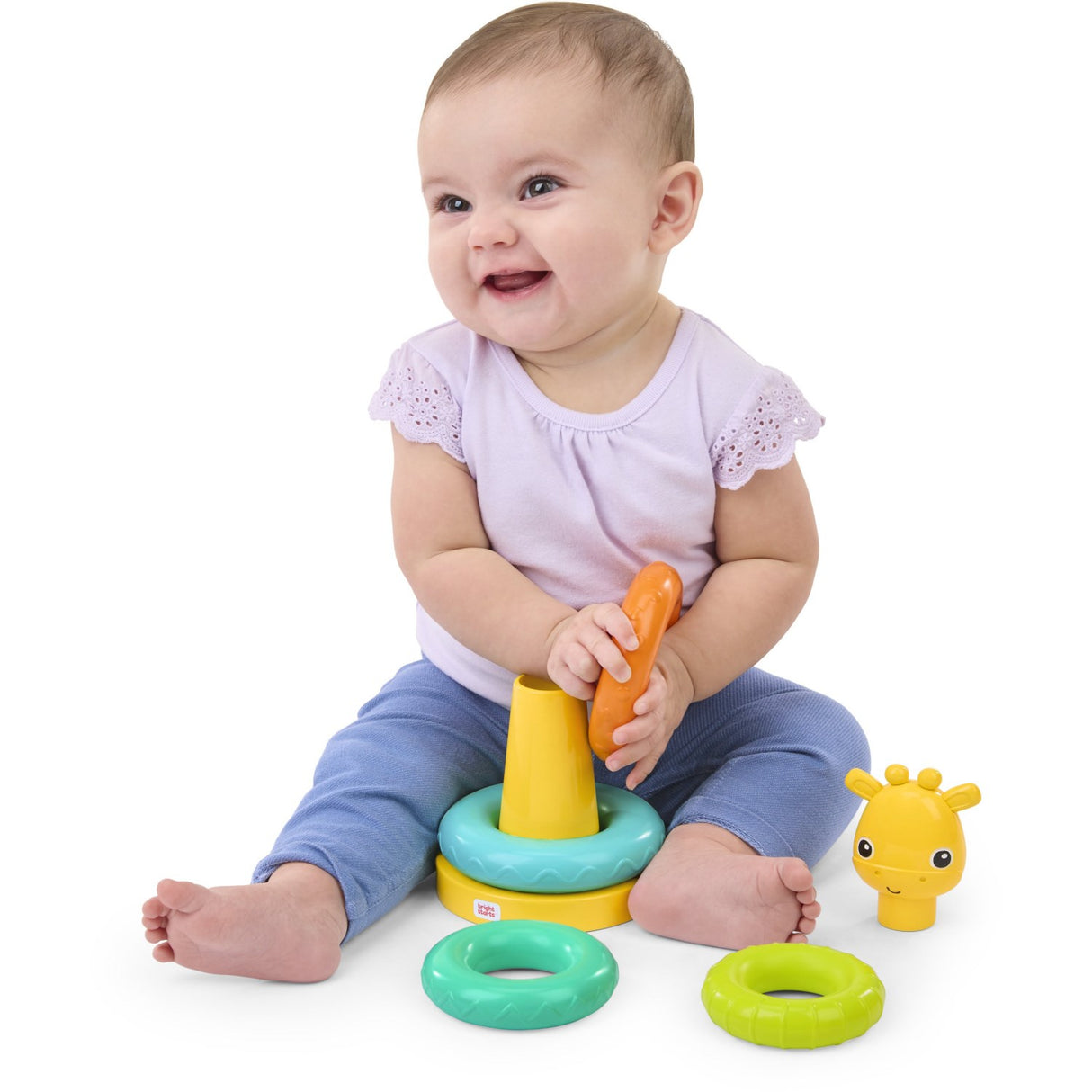 Bright Starts Giraffe Tower™ Stacking Leksak
