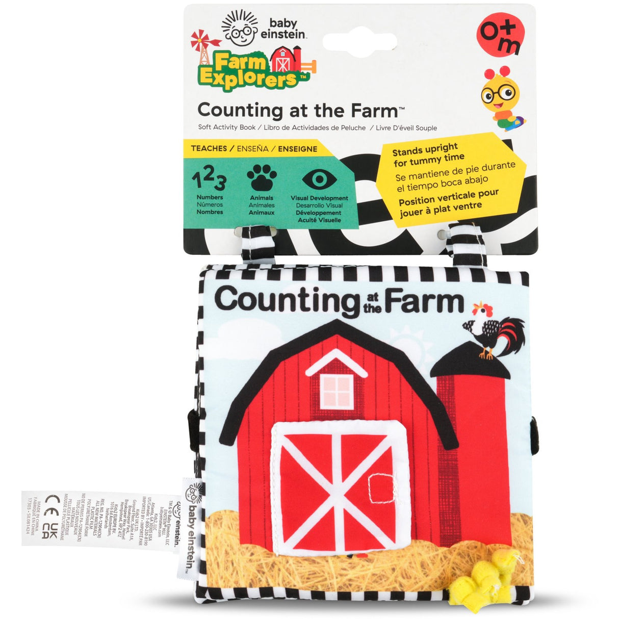 Baby Einstein Counting At The Farm™ Soft Activity Bok