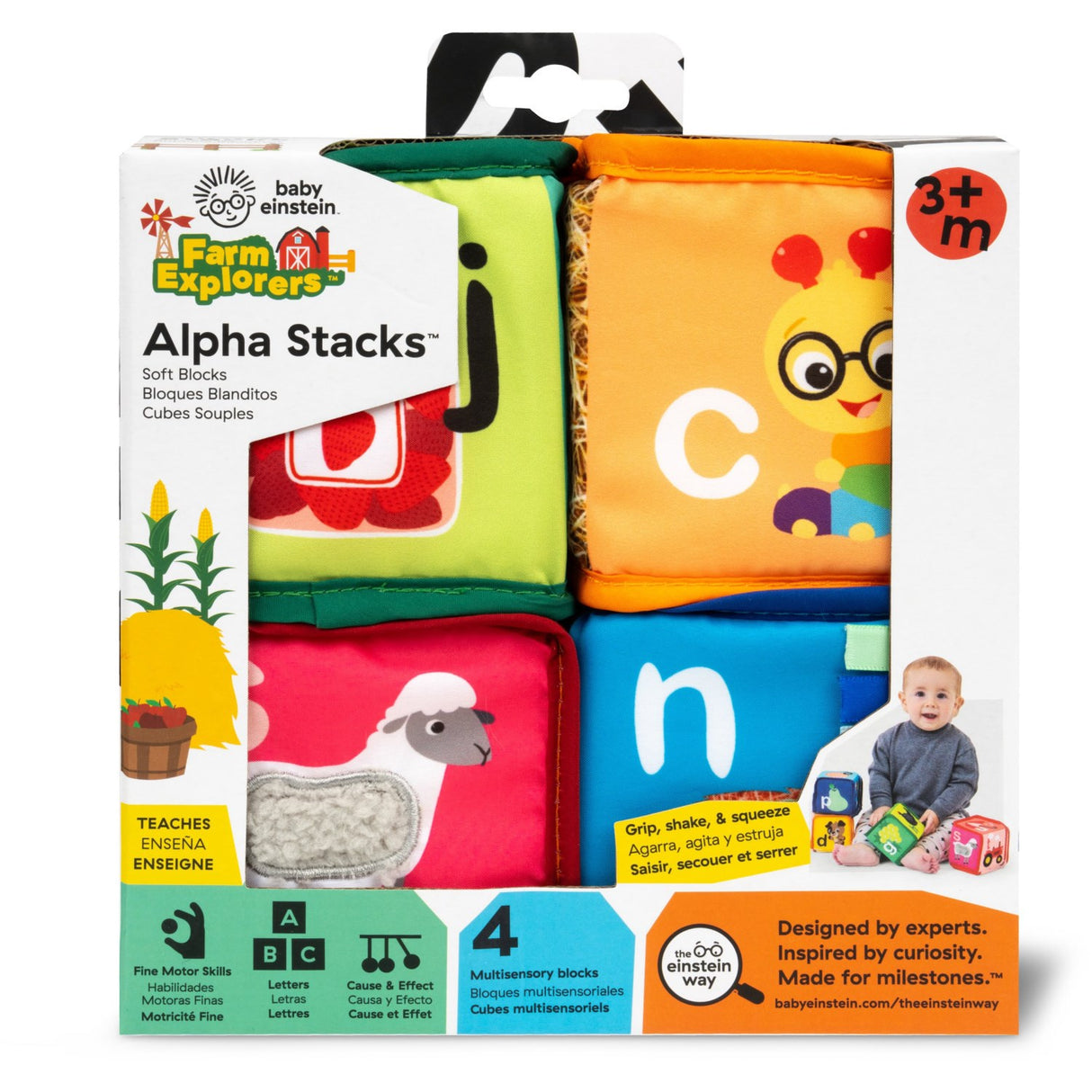 Baby Einstein Alpha Stacks™ Soft Klossar