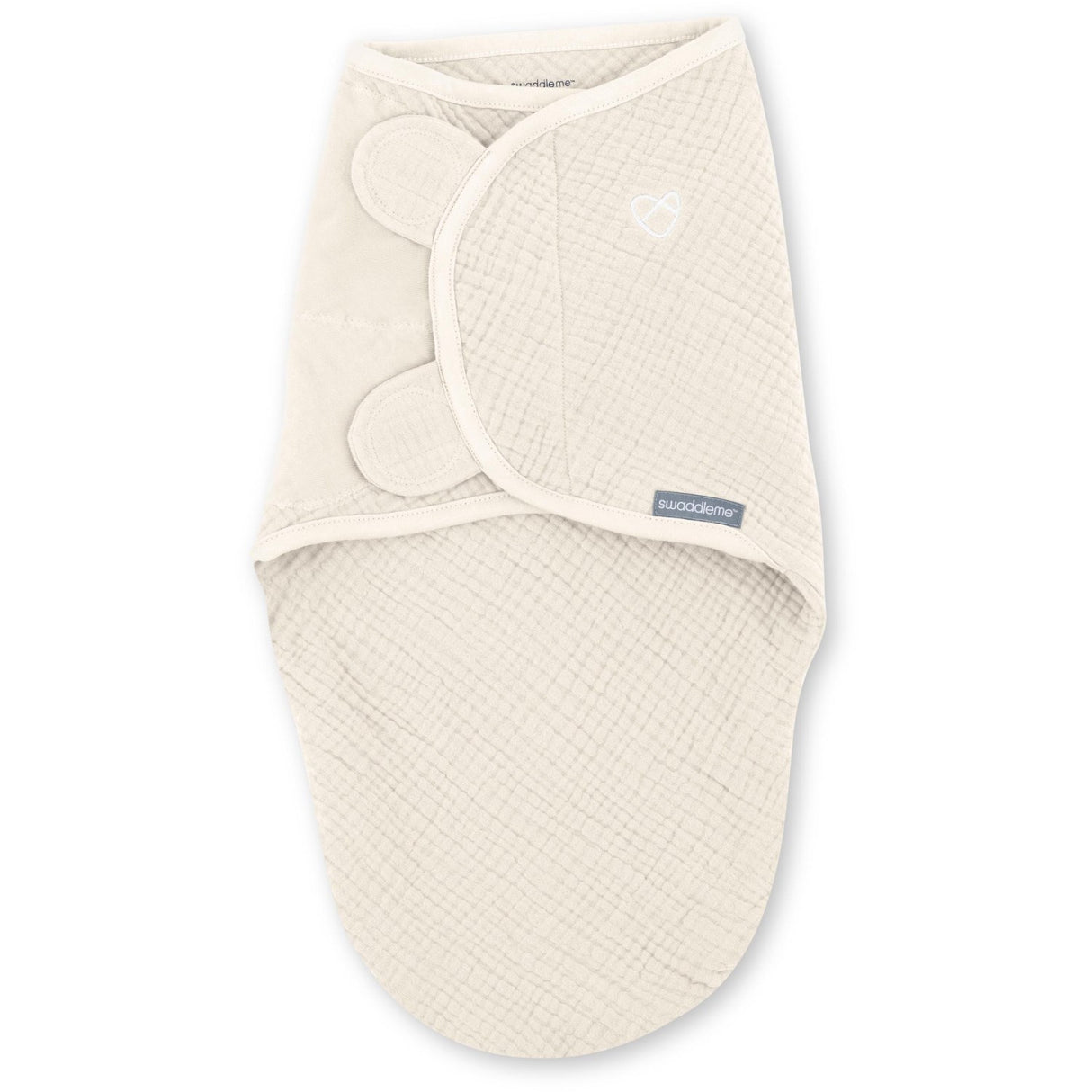 Ingenuity SwaddleMe™ Muslin Original Muslinfilt - Cream