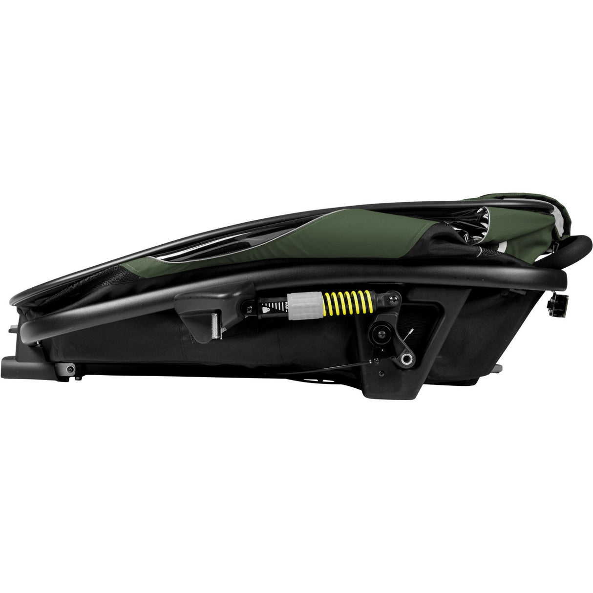 Hamax Green/Black Outback Bicycle Trailer Dubbel