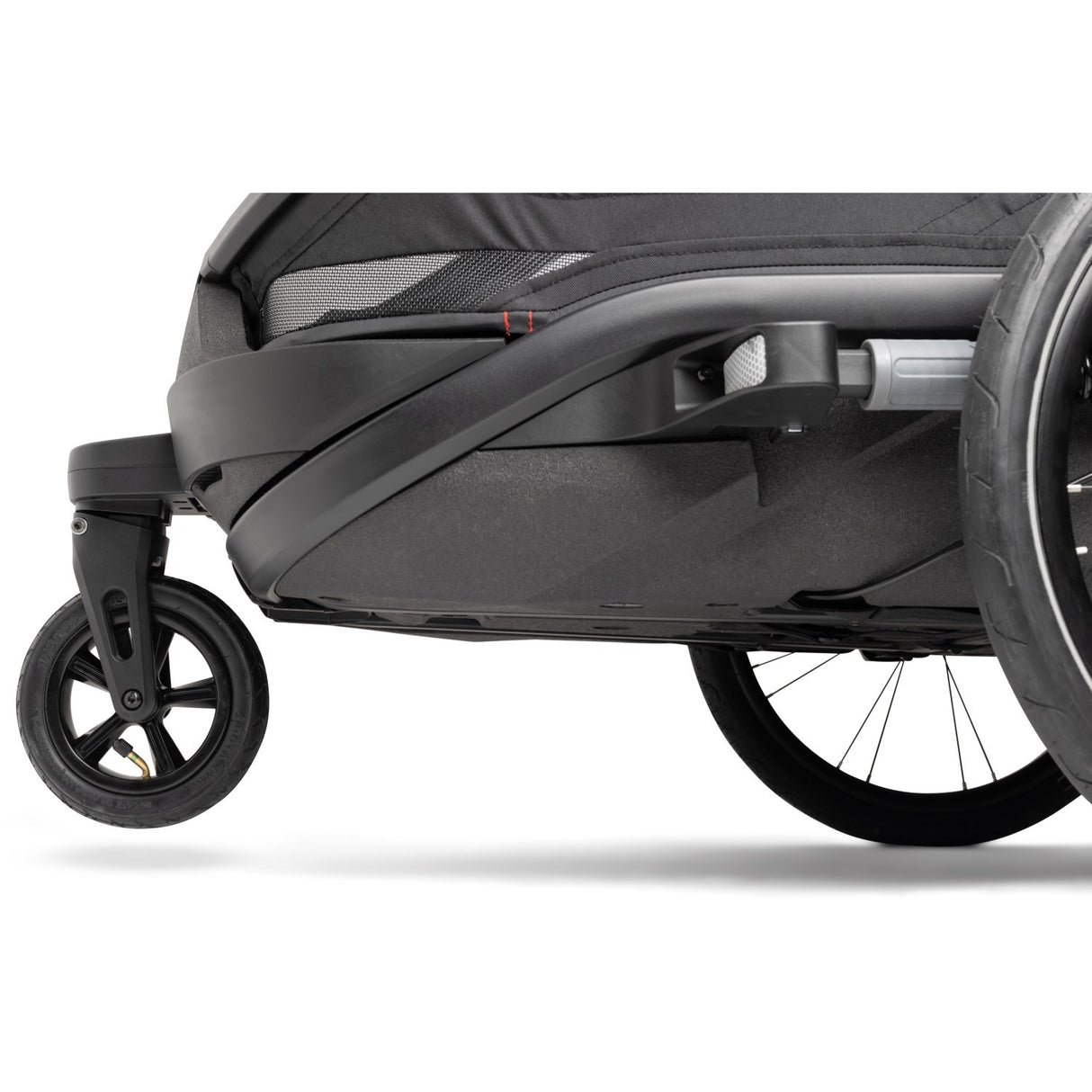 Hamax Green/Black Outback Next Bicycle Trailer Dubbel