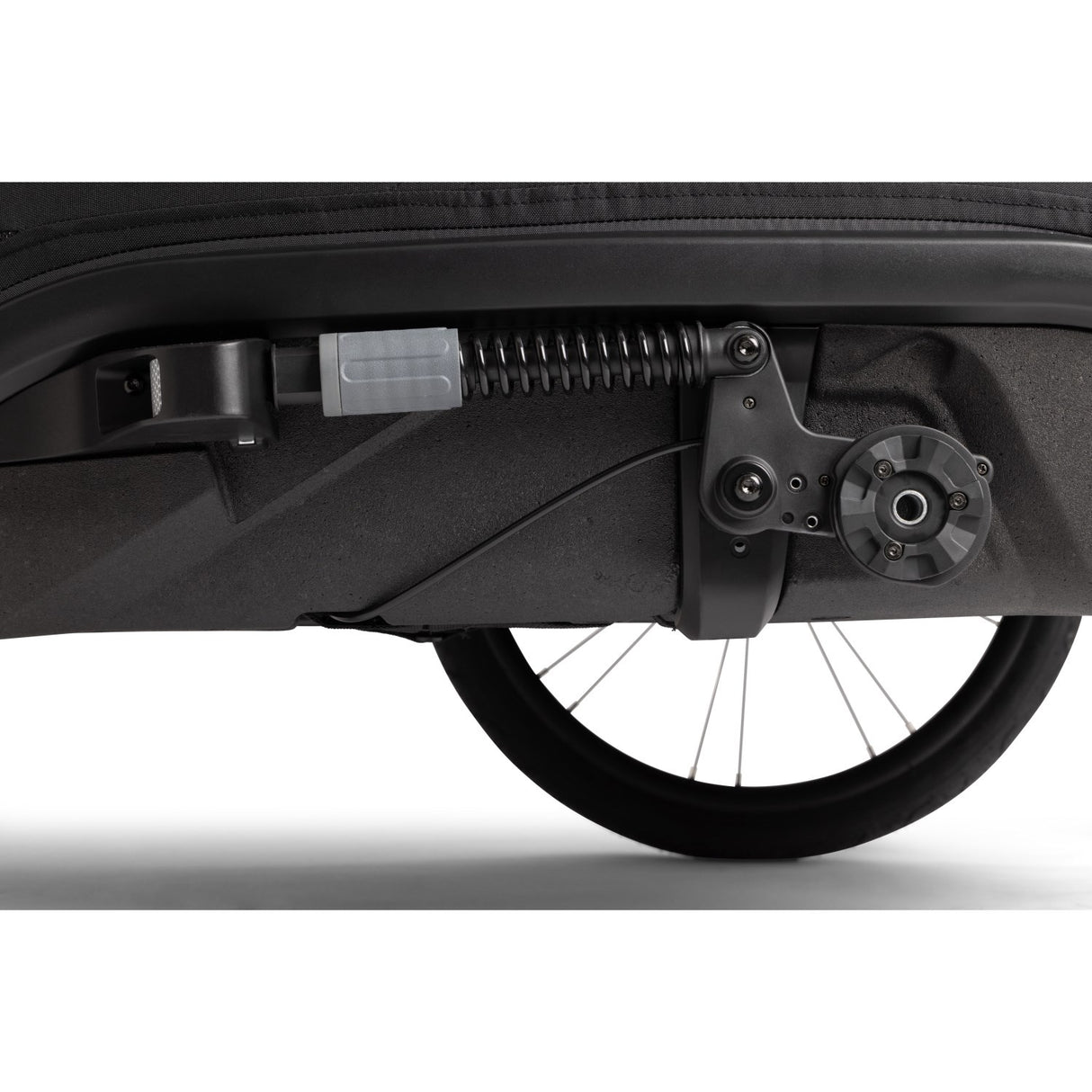 Hamax Green/Black Outback Next Bicycle Trailer Dubbel