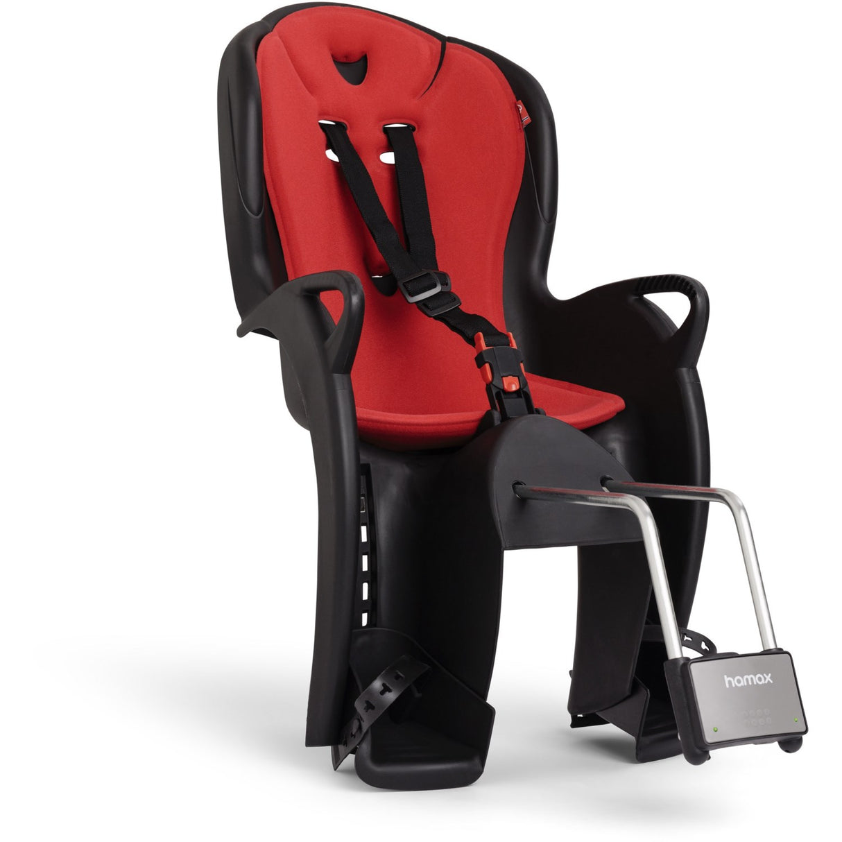 Hamax Black/Red Padding Kiss Child Bike Plats Frame Mounted