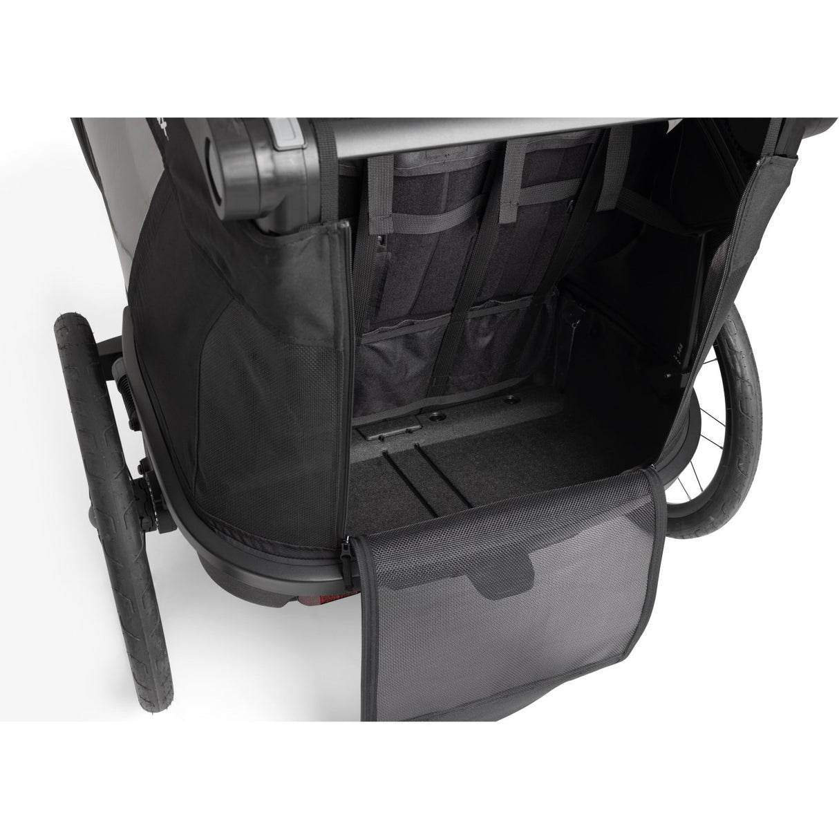 Hamax Black Outback Next Bicycle Trailer Dubbel