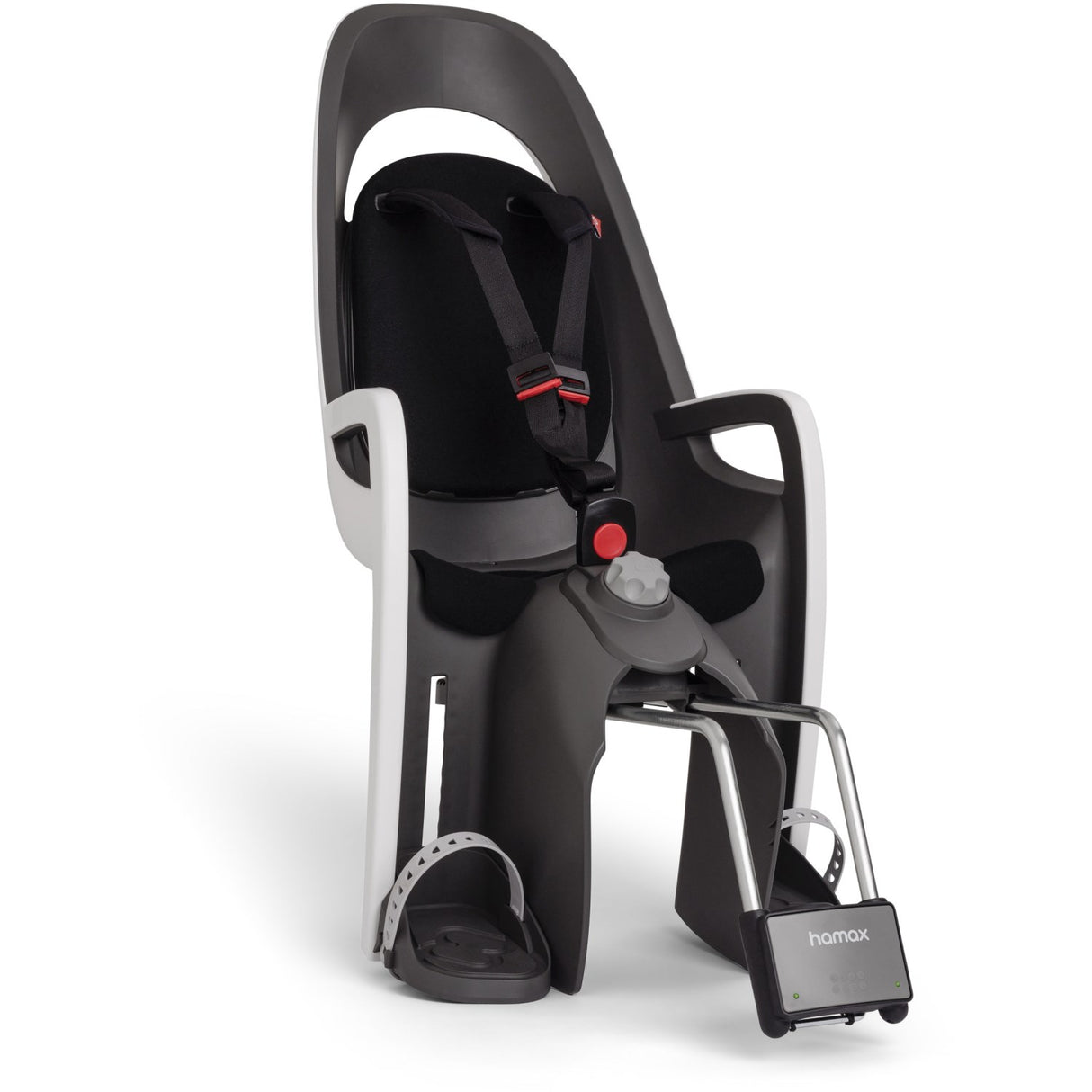 Hamax White/Black Padding Caress Child Bike Plats Frame Mounted