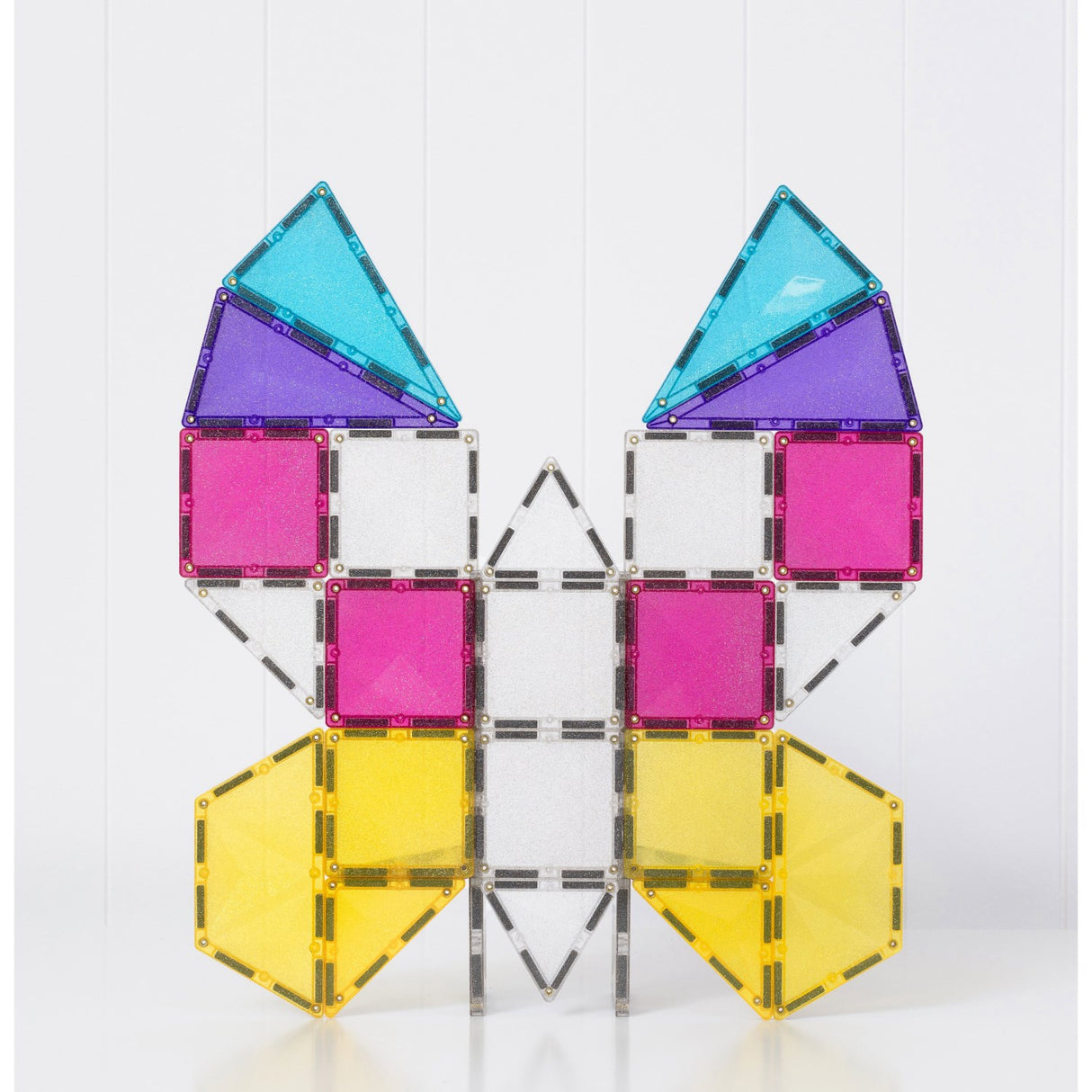 Connetix Multicolour Glitter Enhjørning Pack 56 Pcs