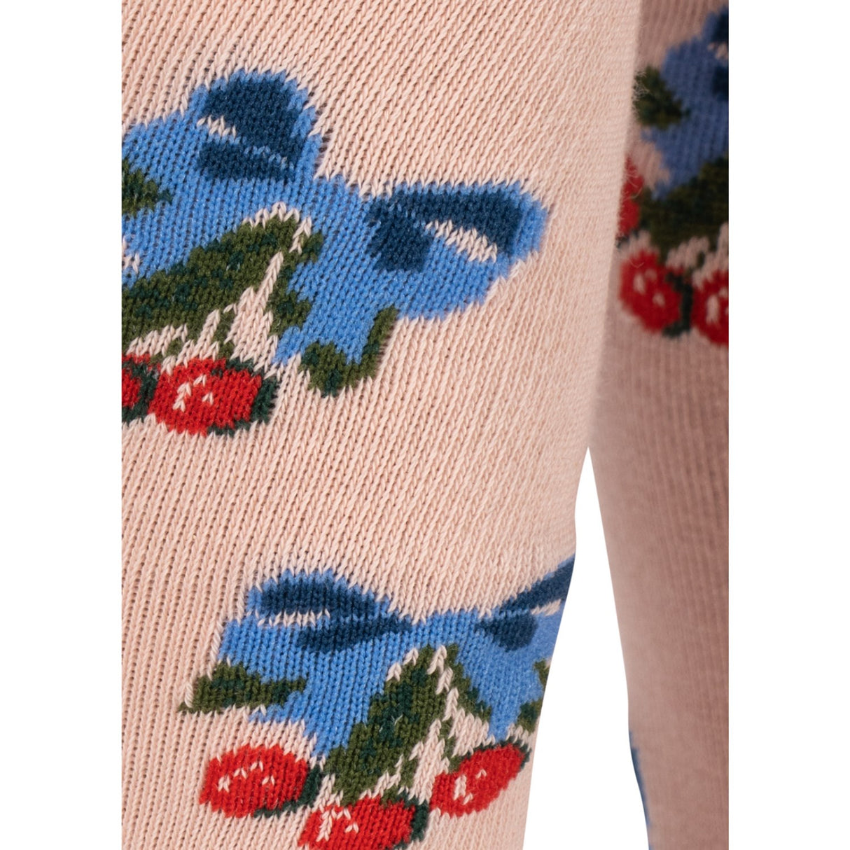 Konges Sløjd Amarena/Tramonto 2 Pack Flower Och Cherry Jacquard Strumpbyxar