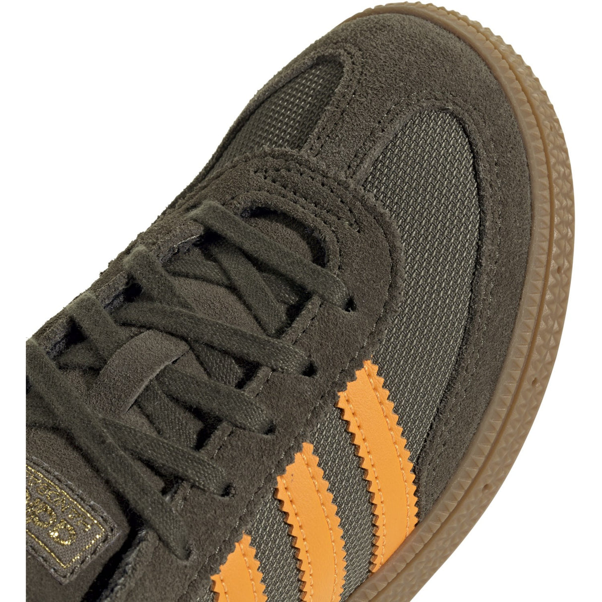 adidas Originals Olive Strata/Pure Tangerine/Gum4 Handball Spezial C Sneakers