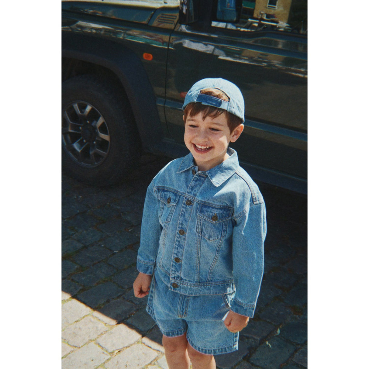 Konges Sløjd Denim Blue Magot Keps Gots
