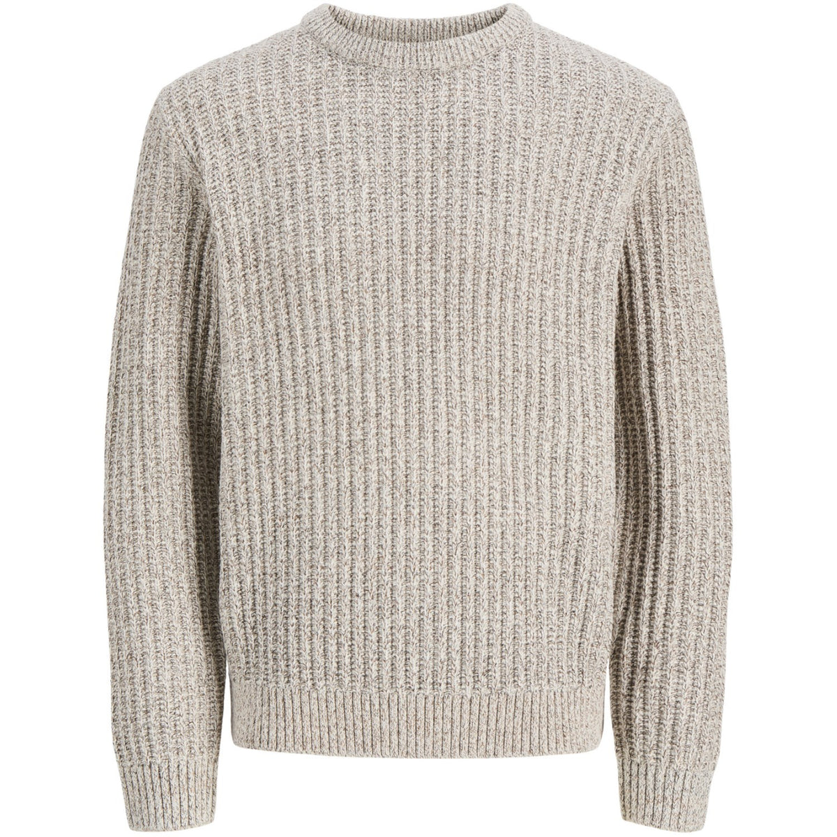 Jack & Jones Junior Sea Salt Jjjaxon Stickad Crew Neck Jnr