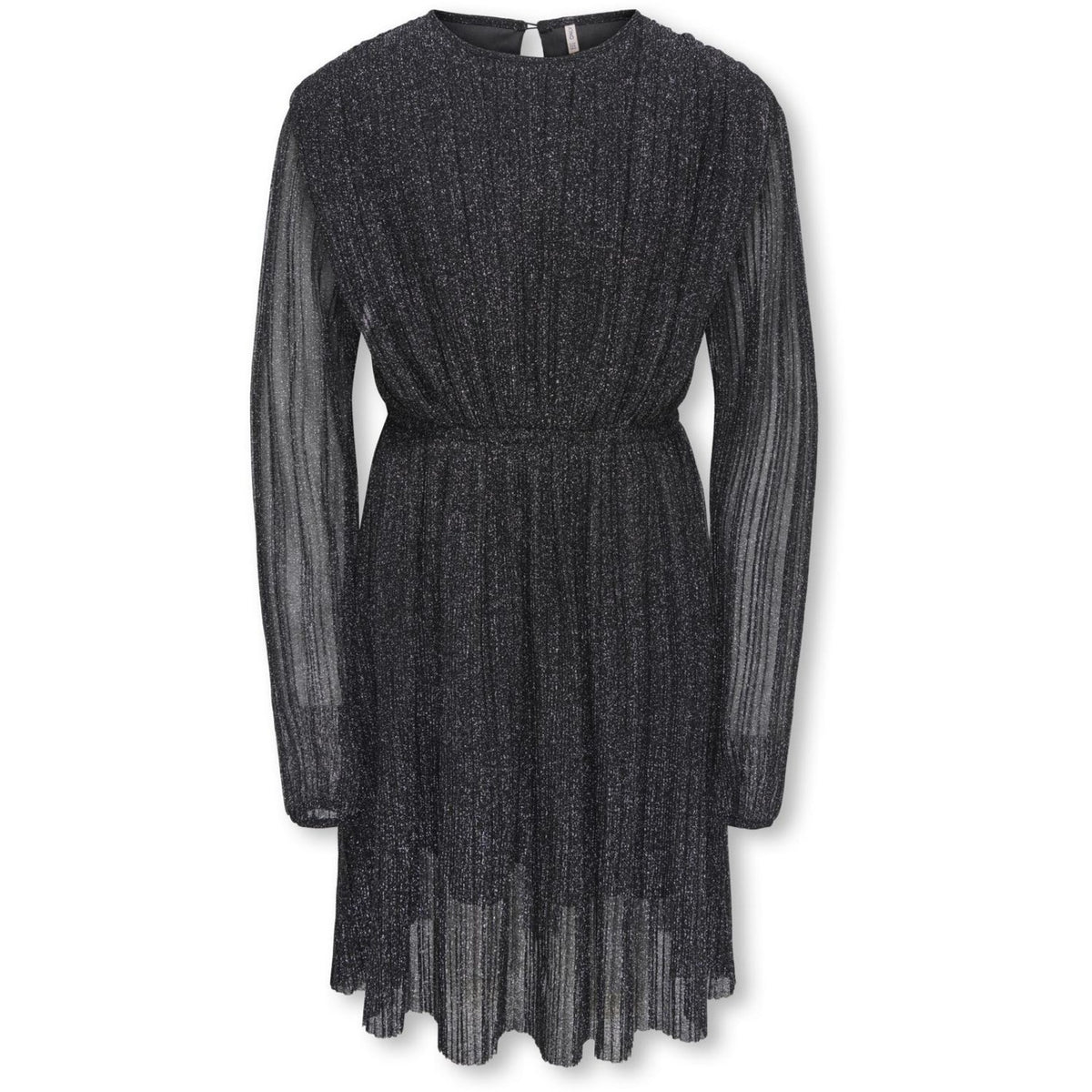 kids ONLY Black Silver Lurex Kogglam Ls Klänning Jrs