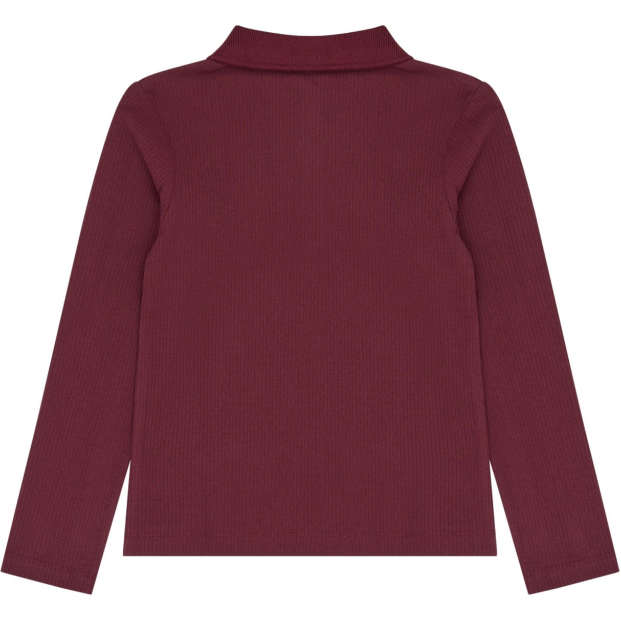 The New Burgundy Tn Tnvarena L_S Rib Pikétröja