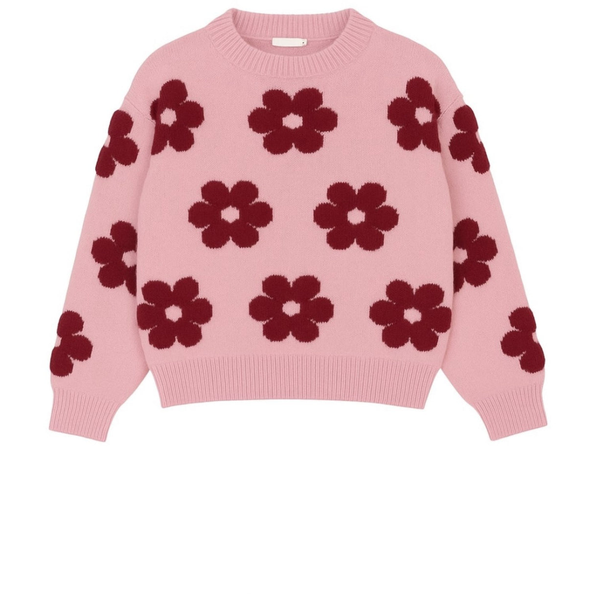 The New Pink Lavender Tn Tnvarda Stickad Pullover