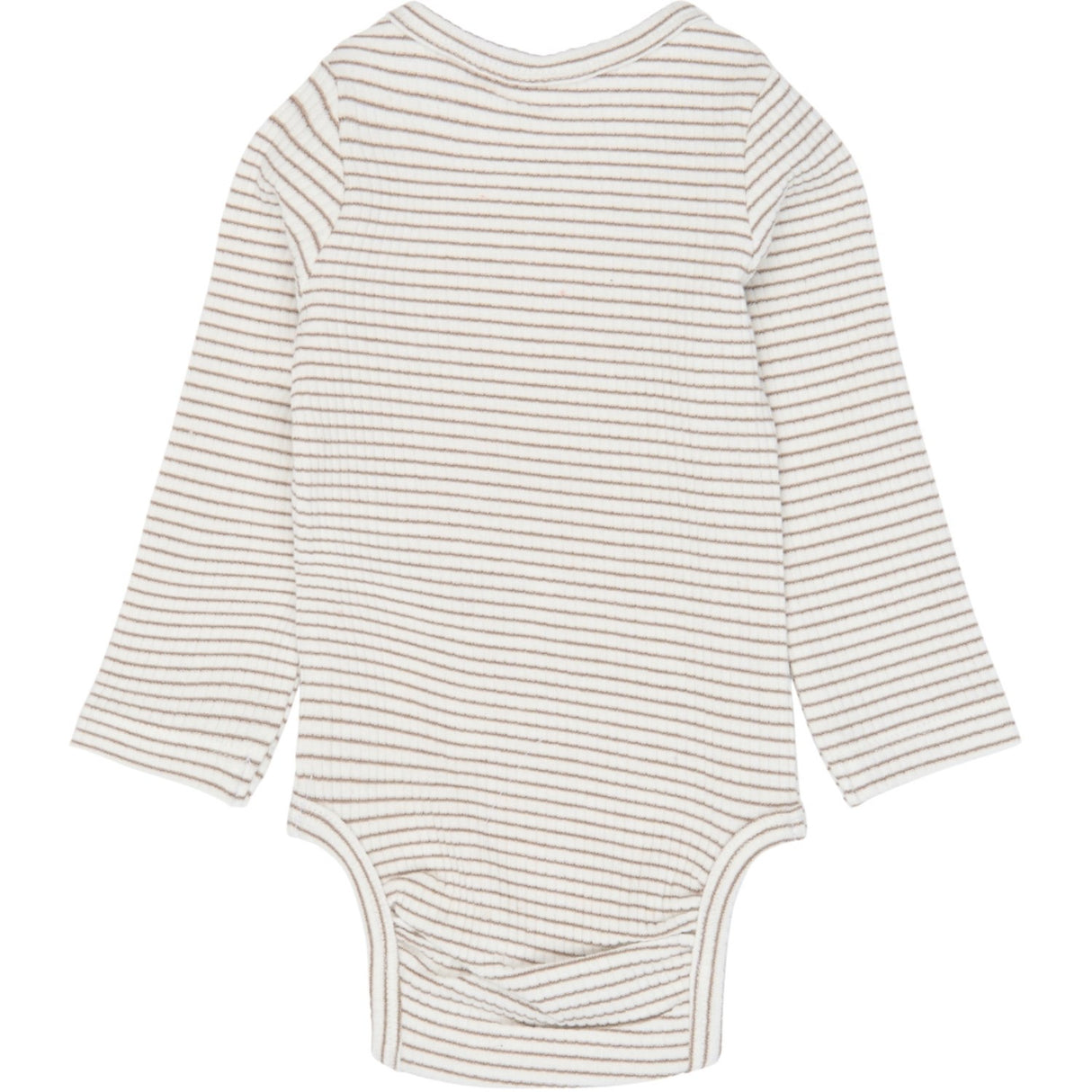 THE NEW Siblings Taupe Gray Striped Tn Tnsbvitus L_S Rib Body