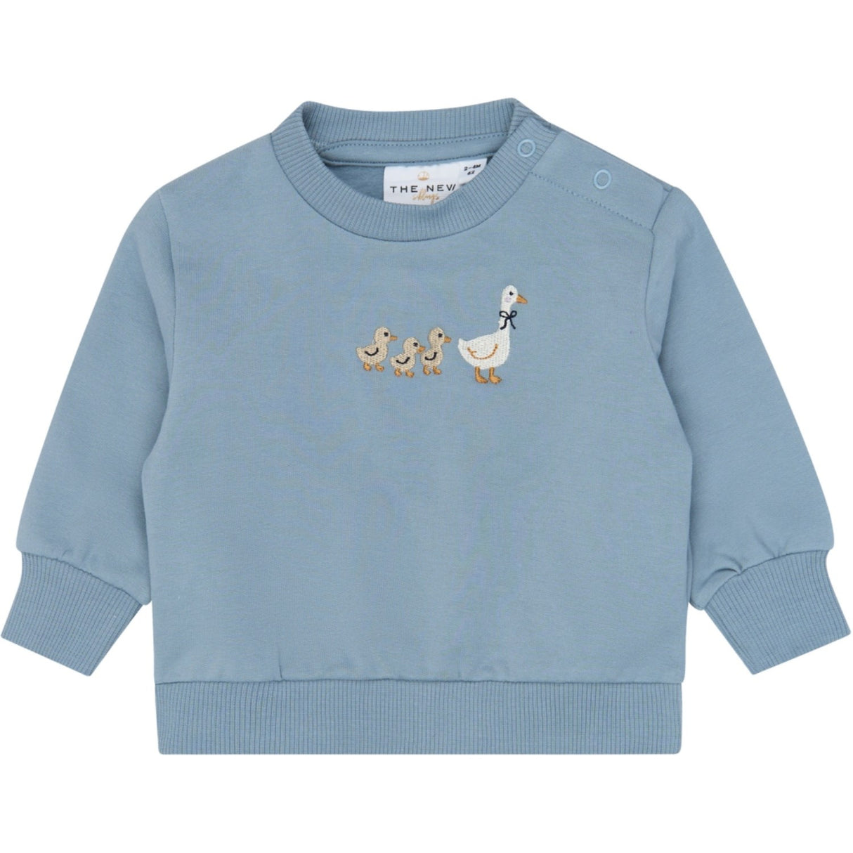THE NEW Siblings Ashley Blue Tnsbvarren Sweatshirt